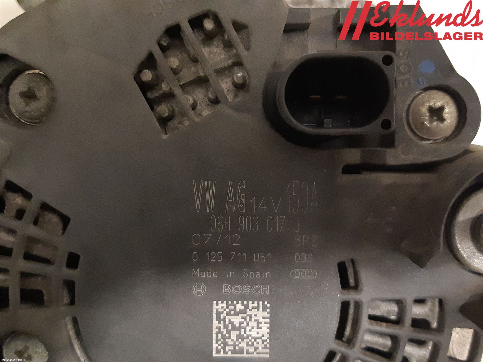 Audi A5 07-16 Generator