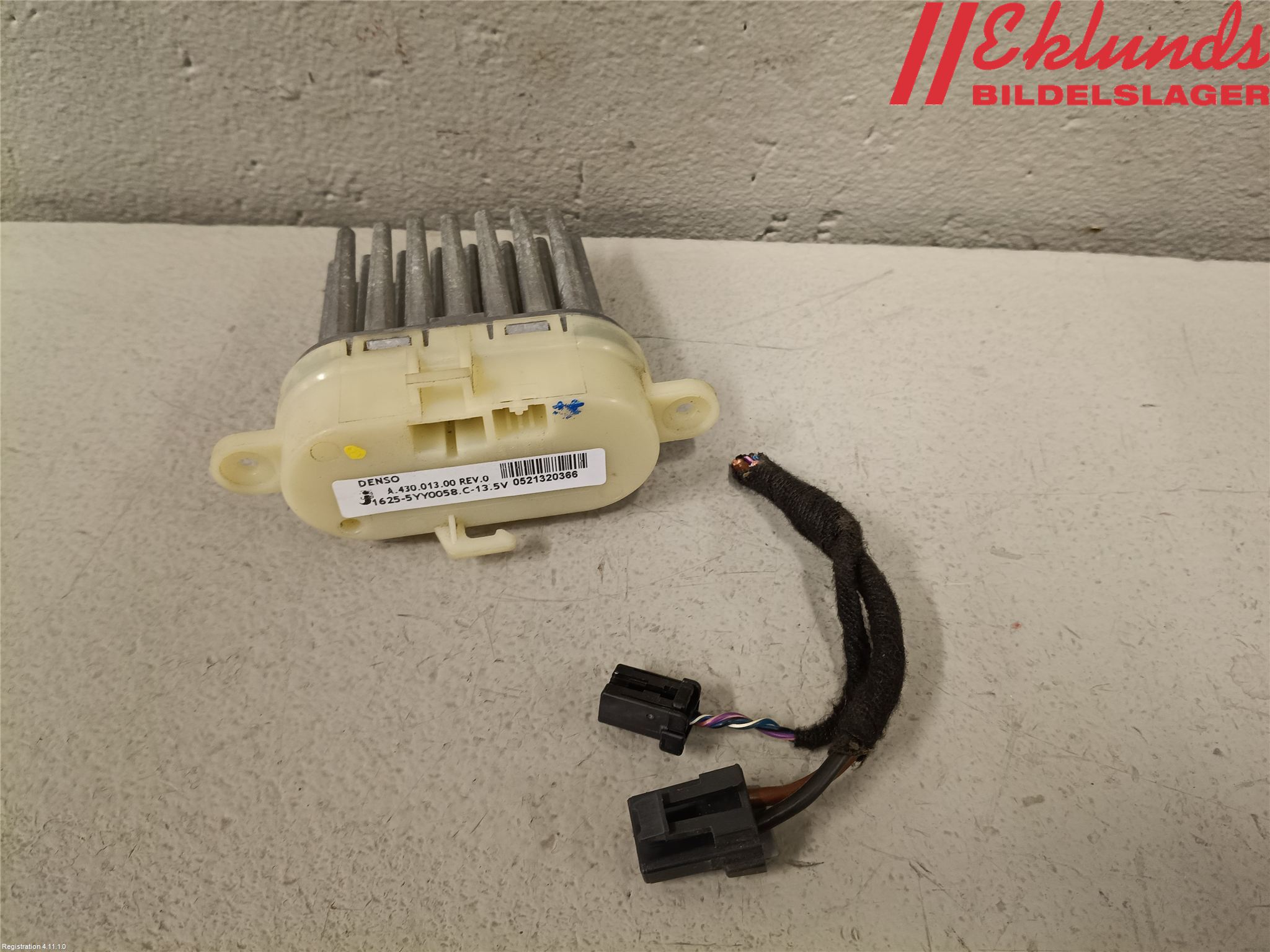 Renault MASTER III  10-14 Värmefläktsmotstånd