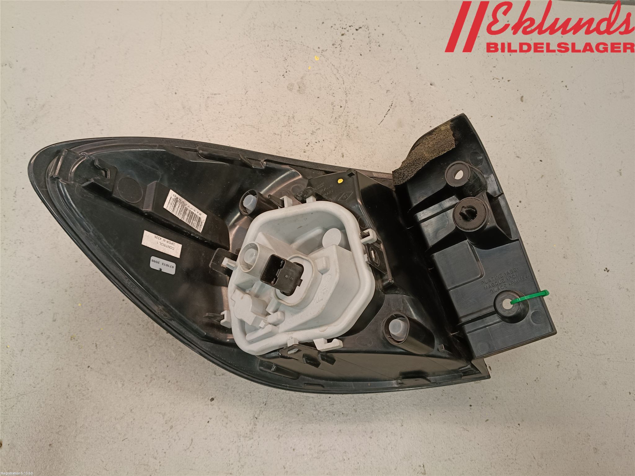 Renault CAPTUR 13-19 Bakljus Höger