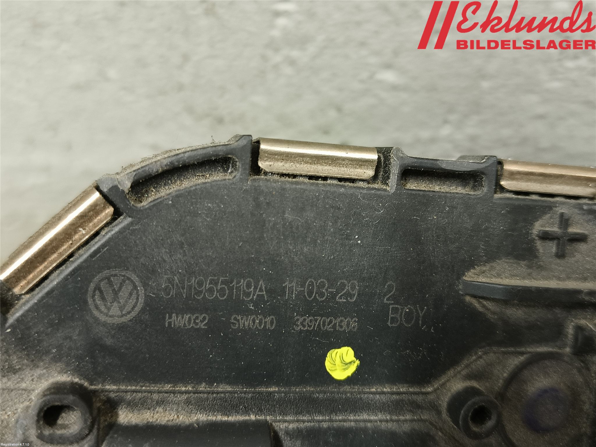 Volkswagen VW TIGUAN 07-16 Torkarmotor Vindruta