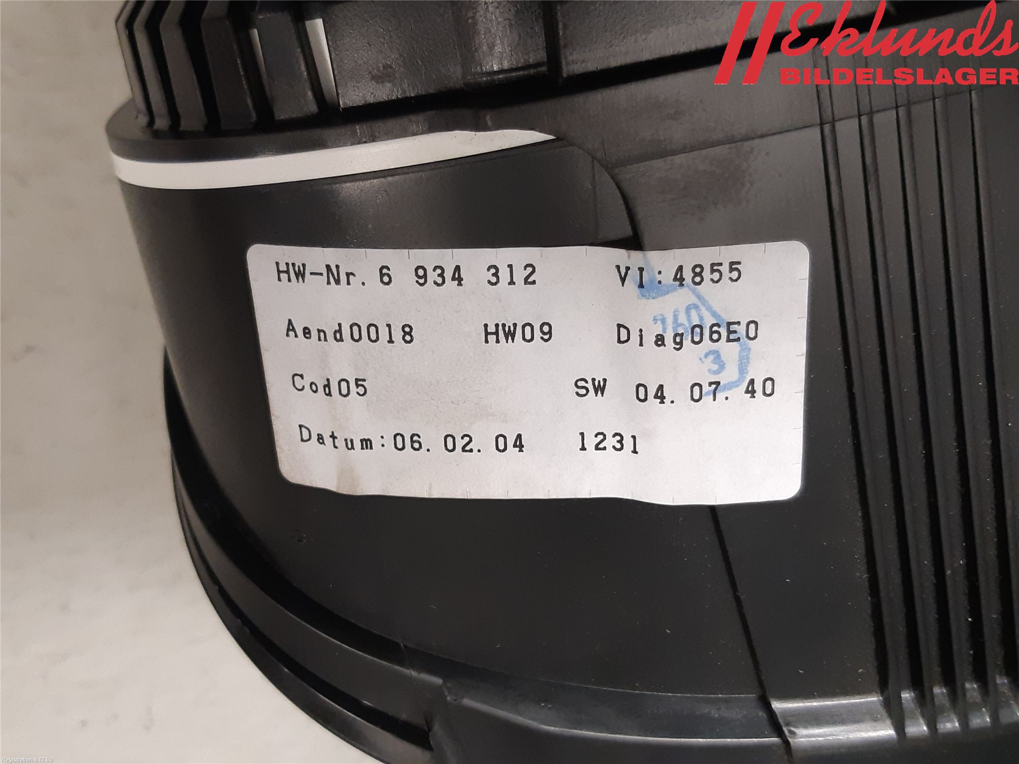 BMW 6 E63/64    02-10 Instrument Komb