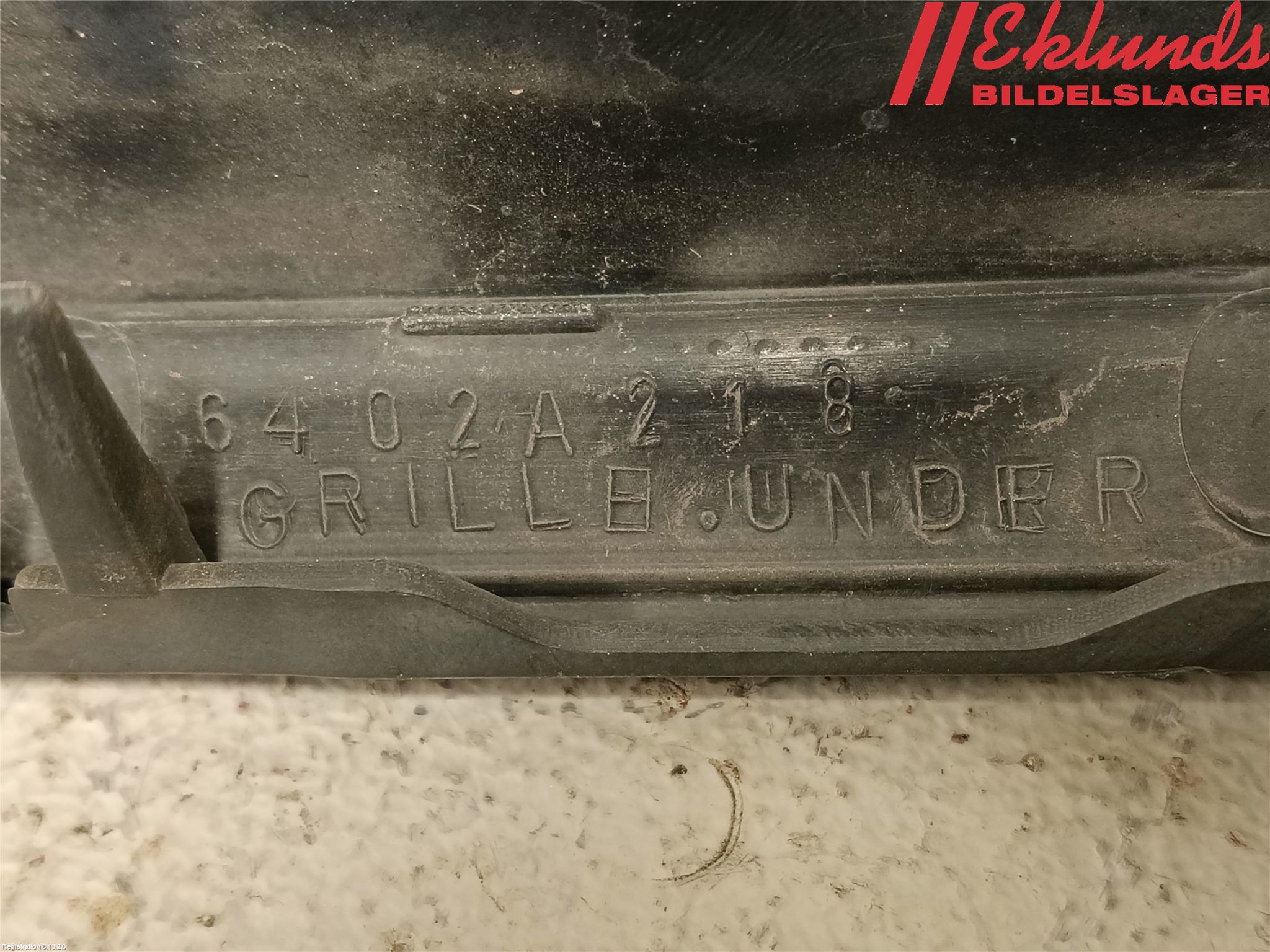 Mitsubishi ASX 10-22 Stöt Utfyllnad-List-Grill
