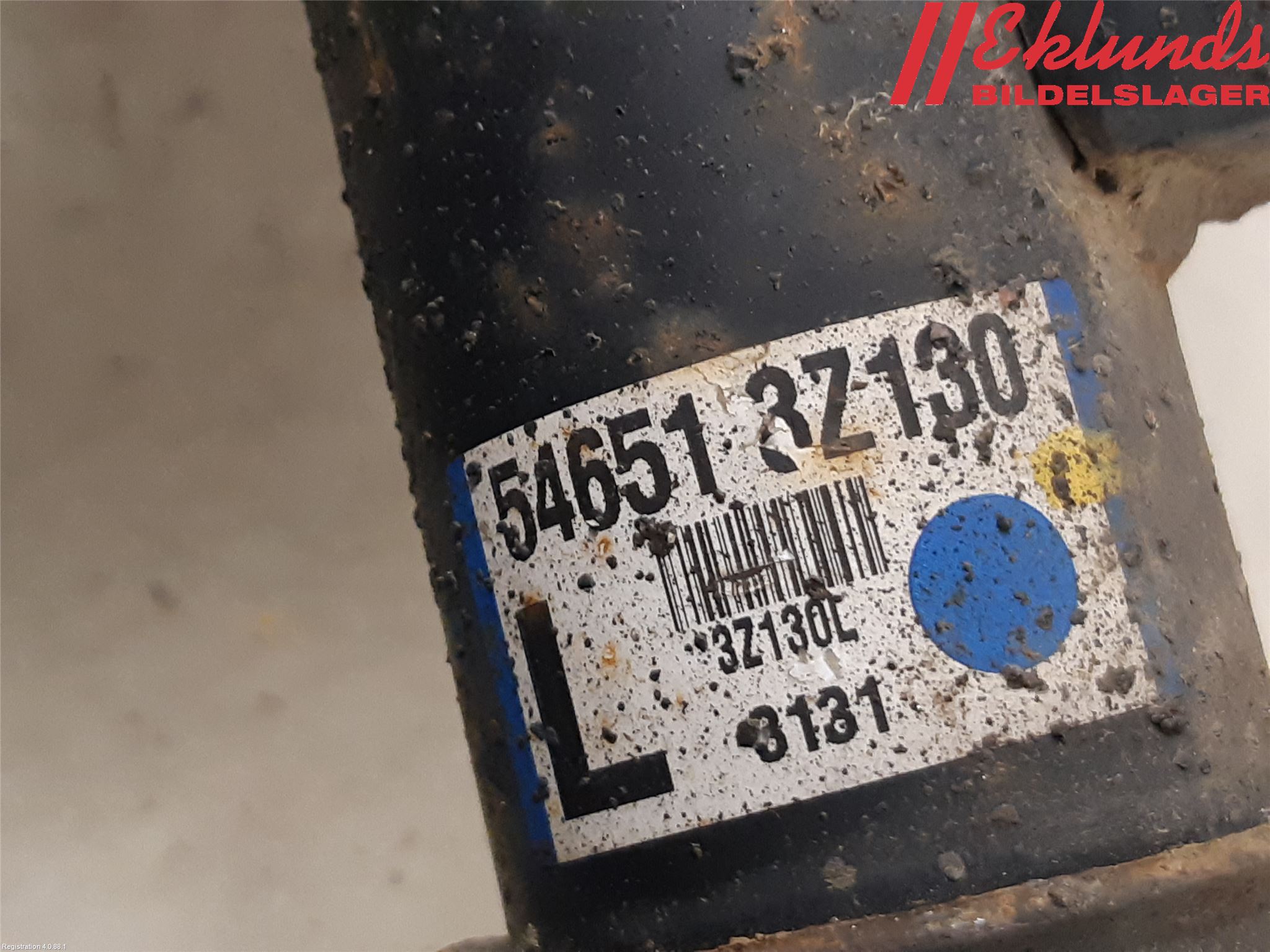 Hyundai i40 08-15 Fjäderben Fram Vänster