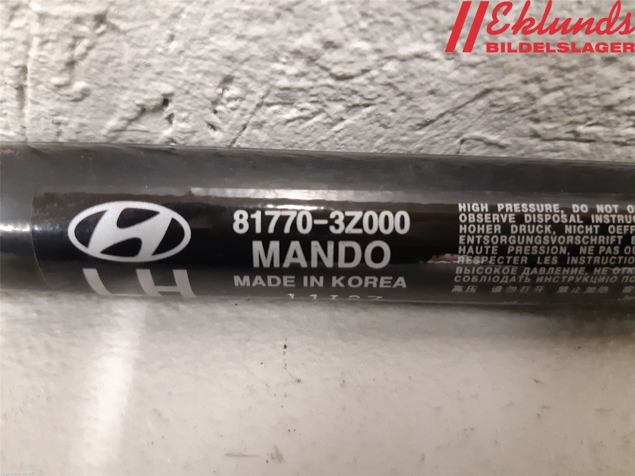 Hyundai i40 08-15 Gasfjäder Baklucka