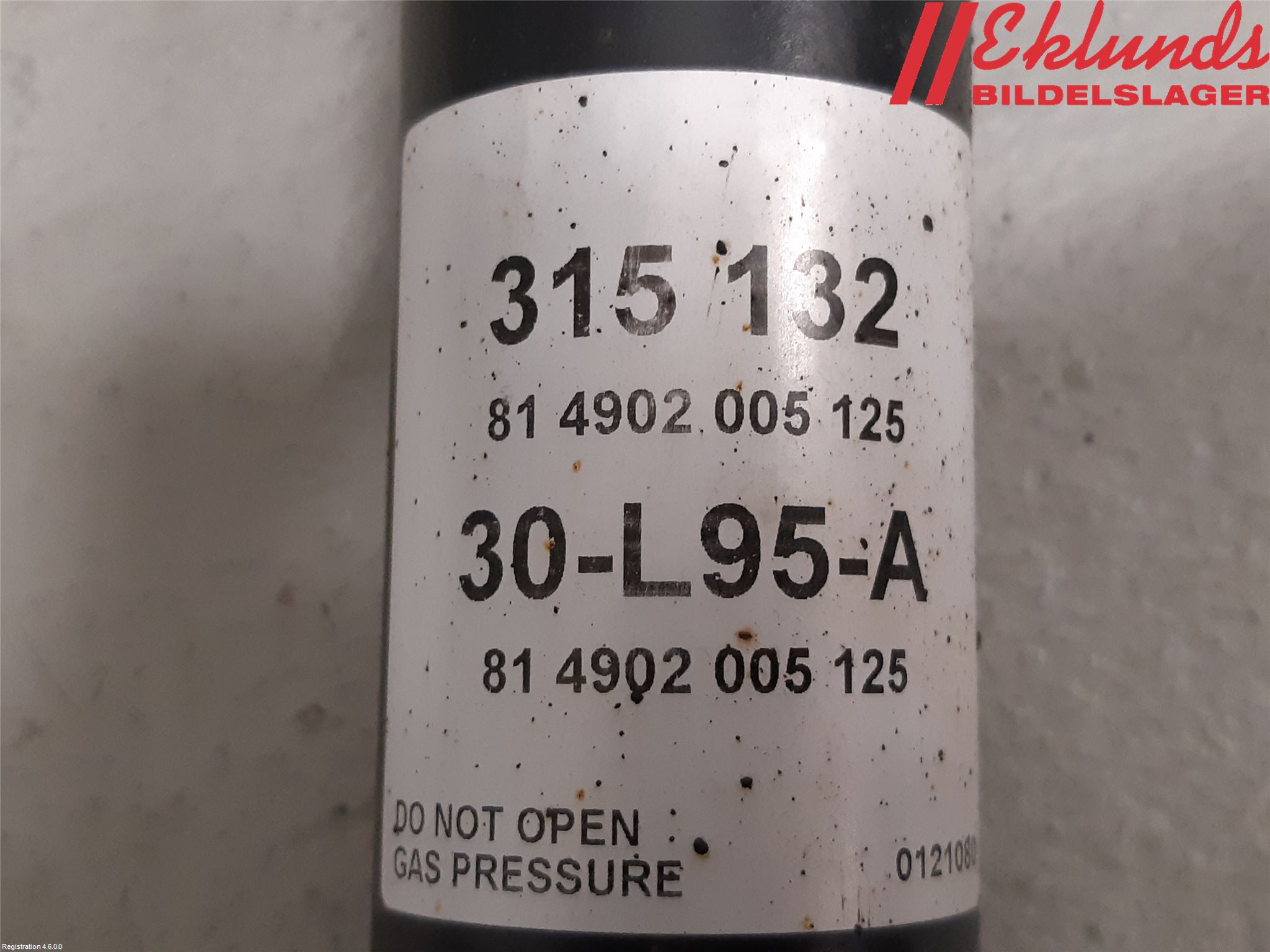 Citroen NEMO Stötdämpare Bak