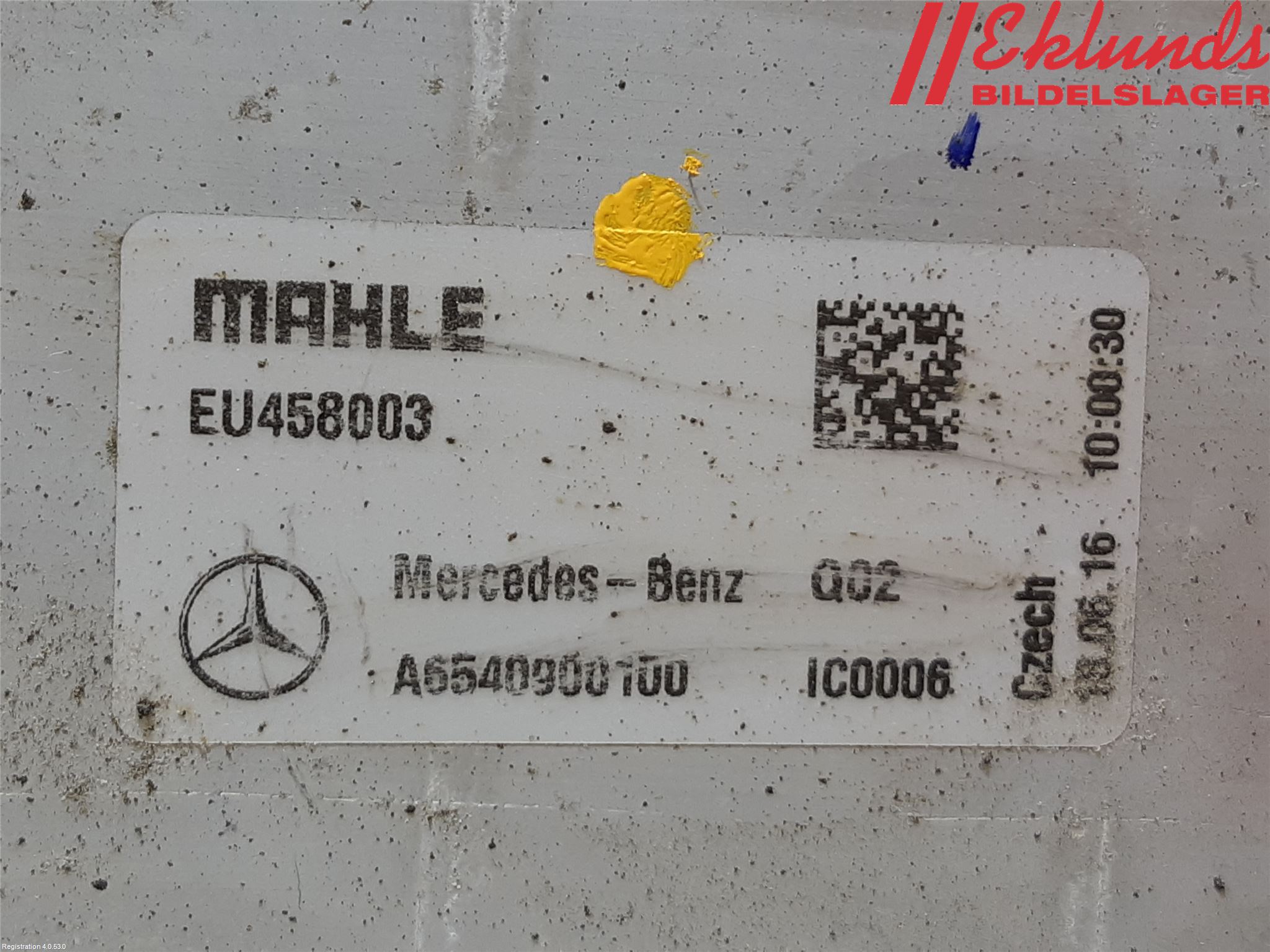 Mercedes-Benz MB E-KLASS (W213) 16-23 Laddluft-Intercooler Kyl