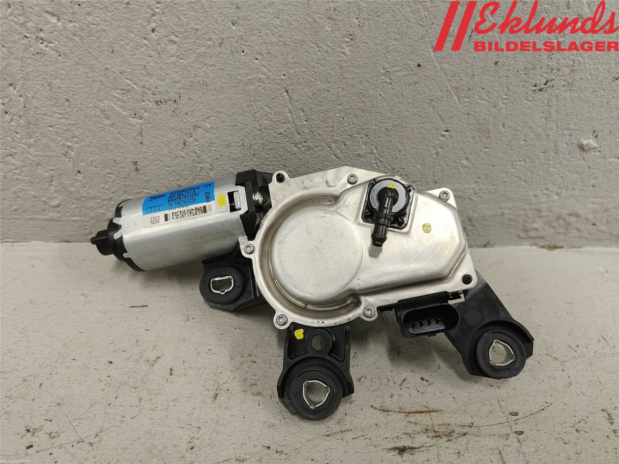 Audi A6/S6 4G 11-18 Torkarmotor Baklucka