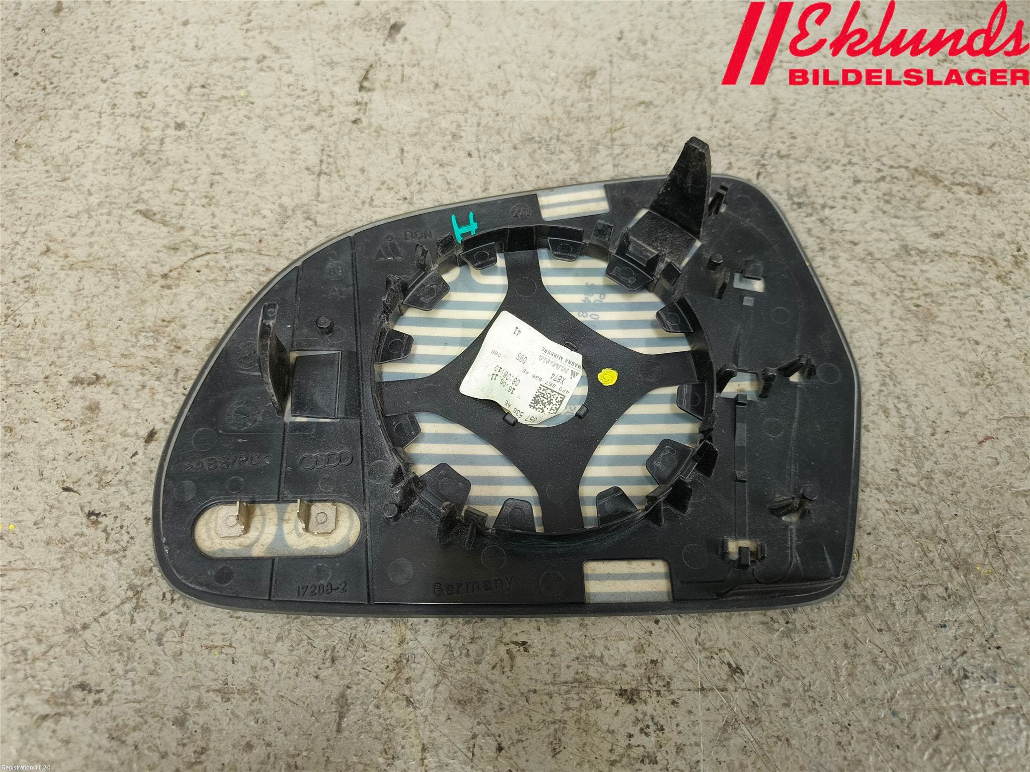 Audi A6/S6     05-11 Spegelglas Hö