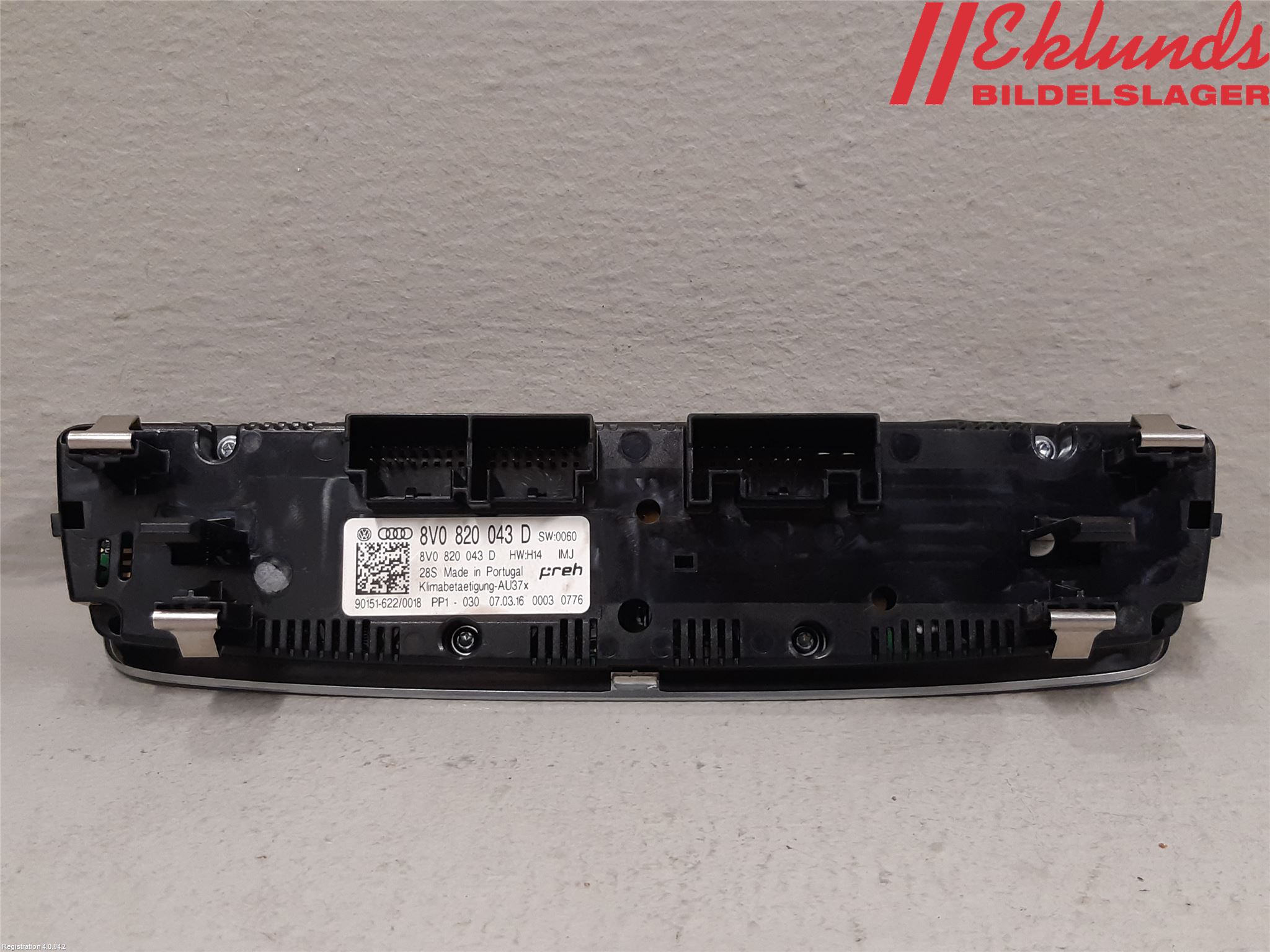 Audi A3/S3 8V 13-20 Ac Styrenhet Ac Manöveren