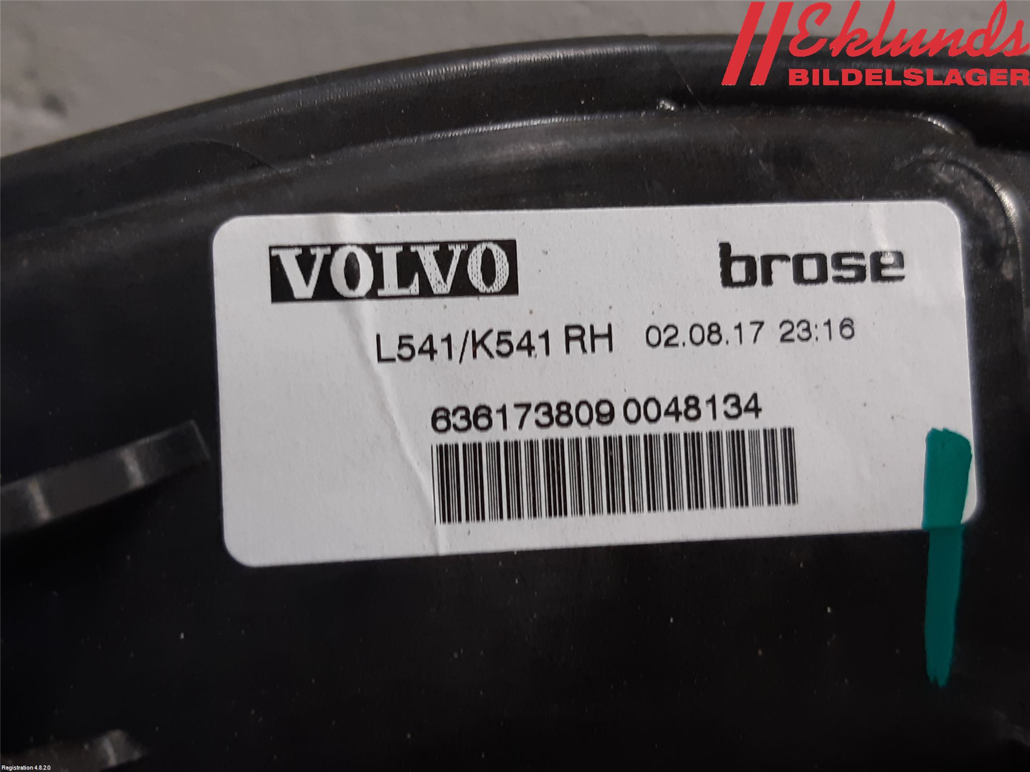 Volvo S90 17->> Fönsterhiss El Kompl