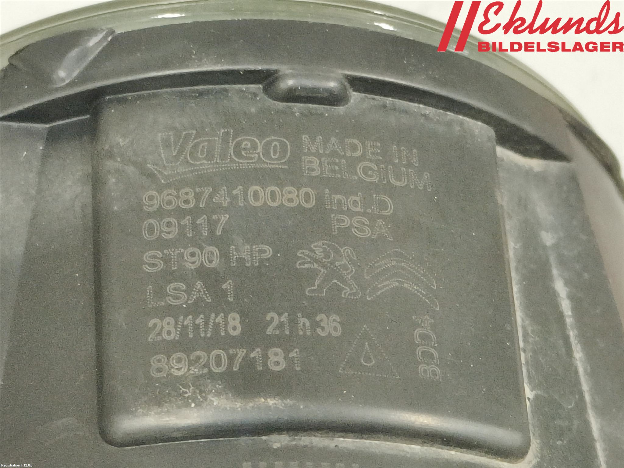 Citroen JUMPY/E-JUMPY 16- Dimljus-Varselljus Fram