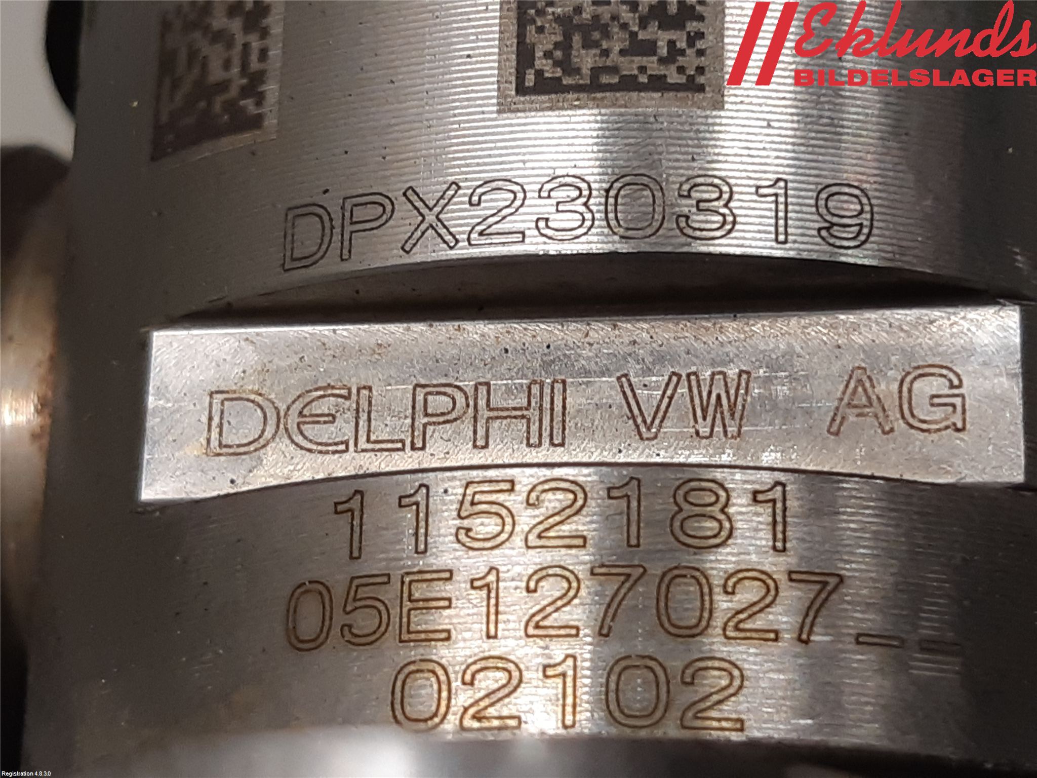 Volkswagen VW GOLF / E-GOLF VII 13-20 Bränslepump Mek