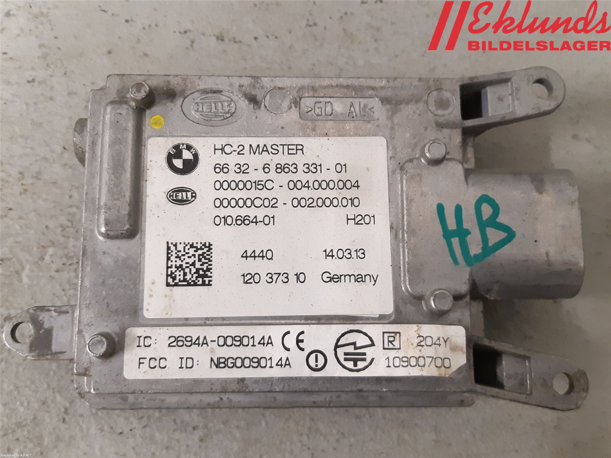 BMW 3 F30/F31/F80 12-19 Sensor Aktivt Kollisionsskydd