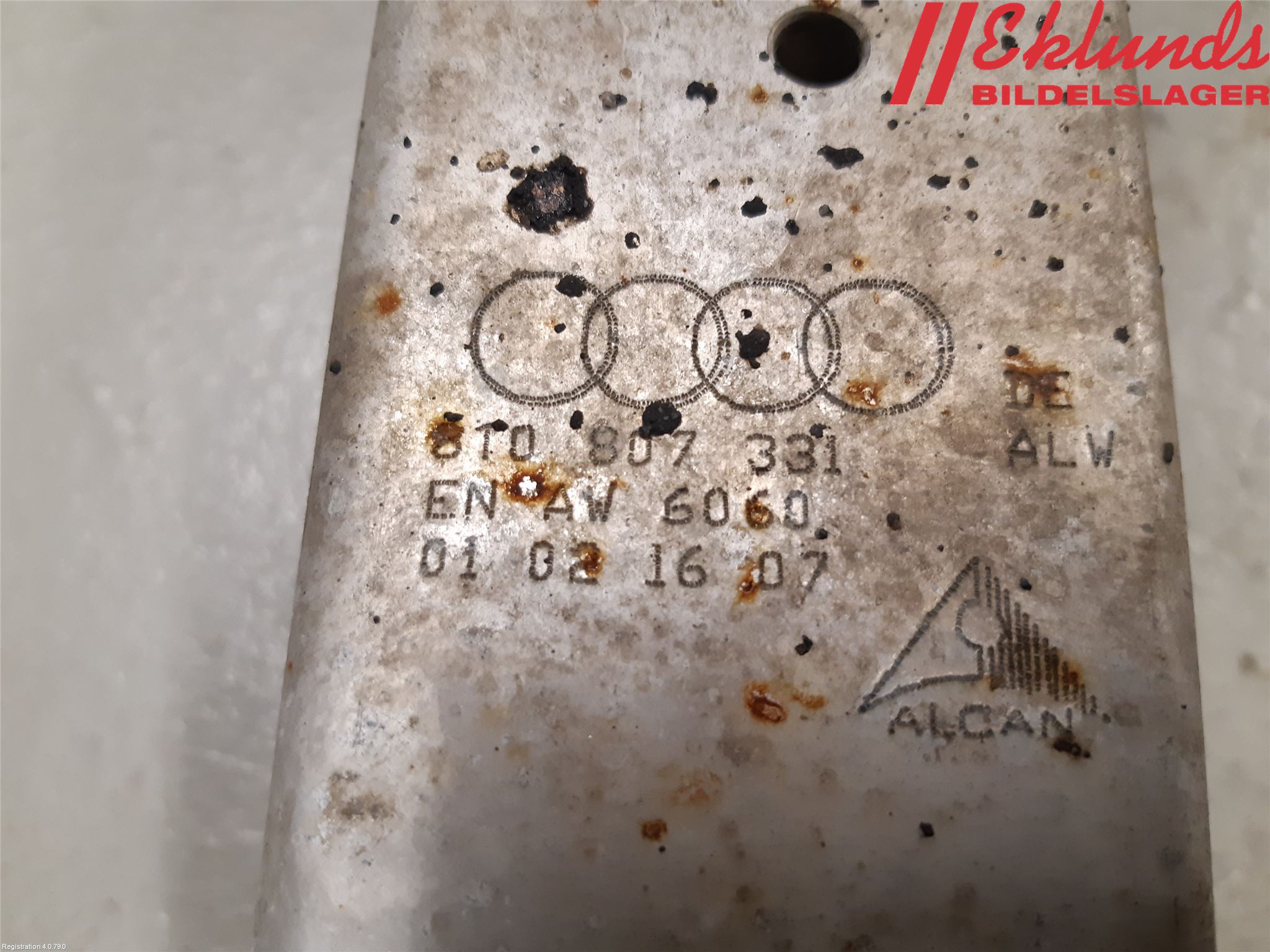 Audi A5 07-16 Stötfångarbärjärn Bak