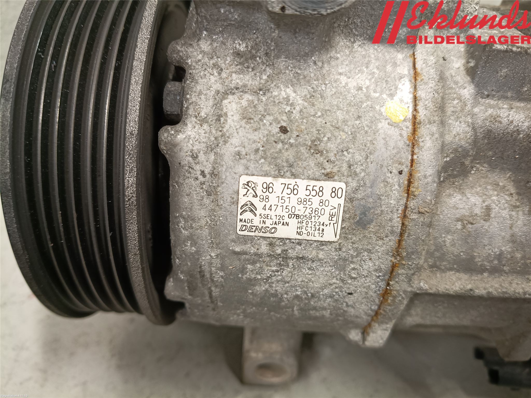 Peugeot PARTNER/E-PARTNER 19- Ac Kompressor