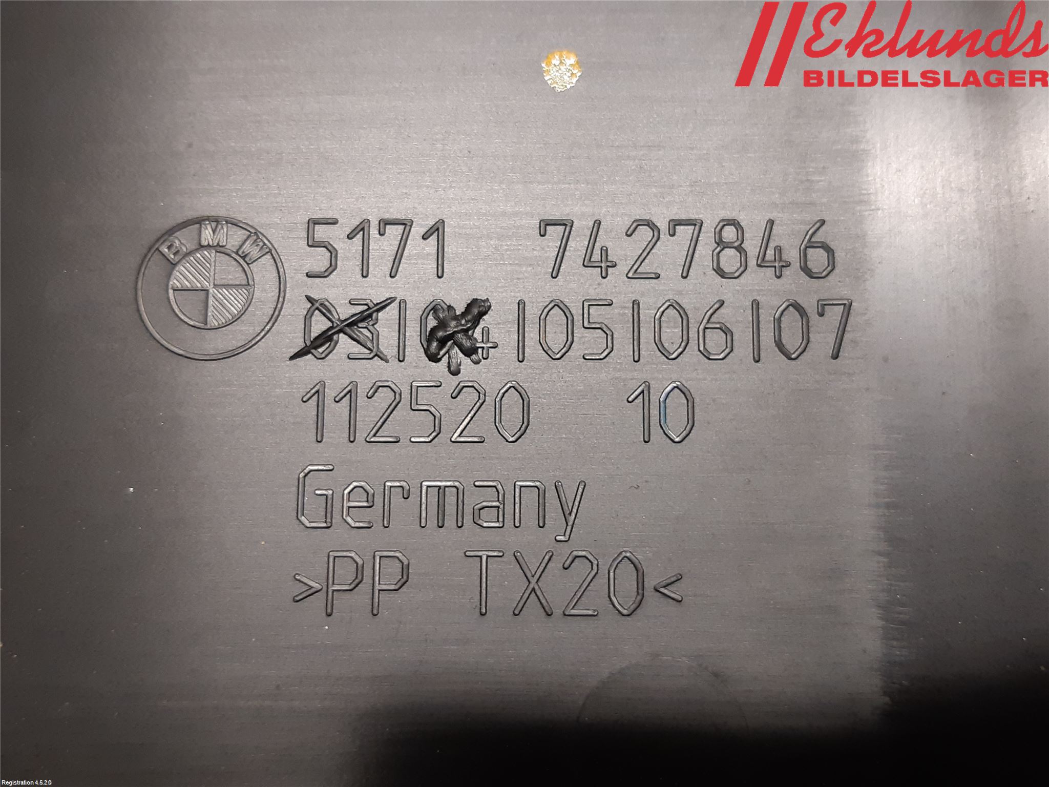 BMW 3 G20/G21/G80/G81 19- Front Övrigt