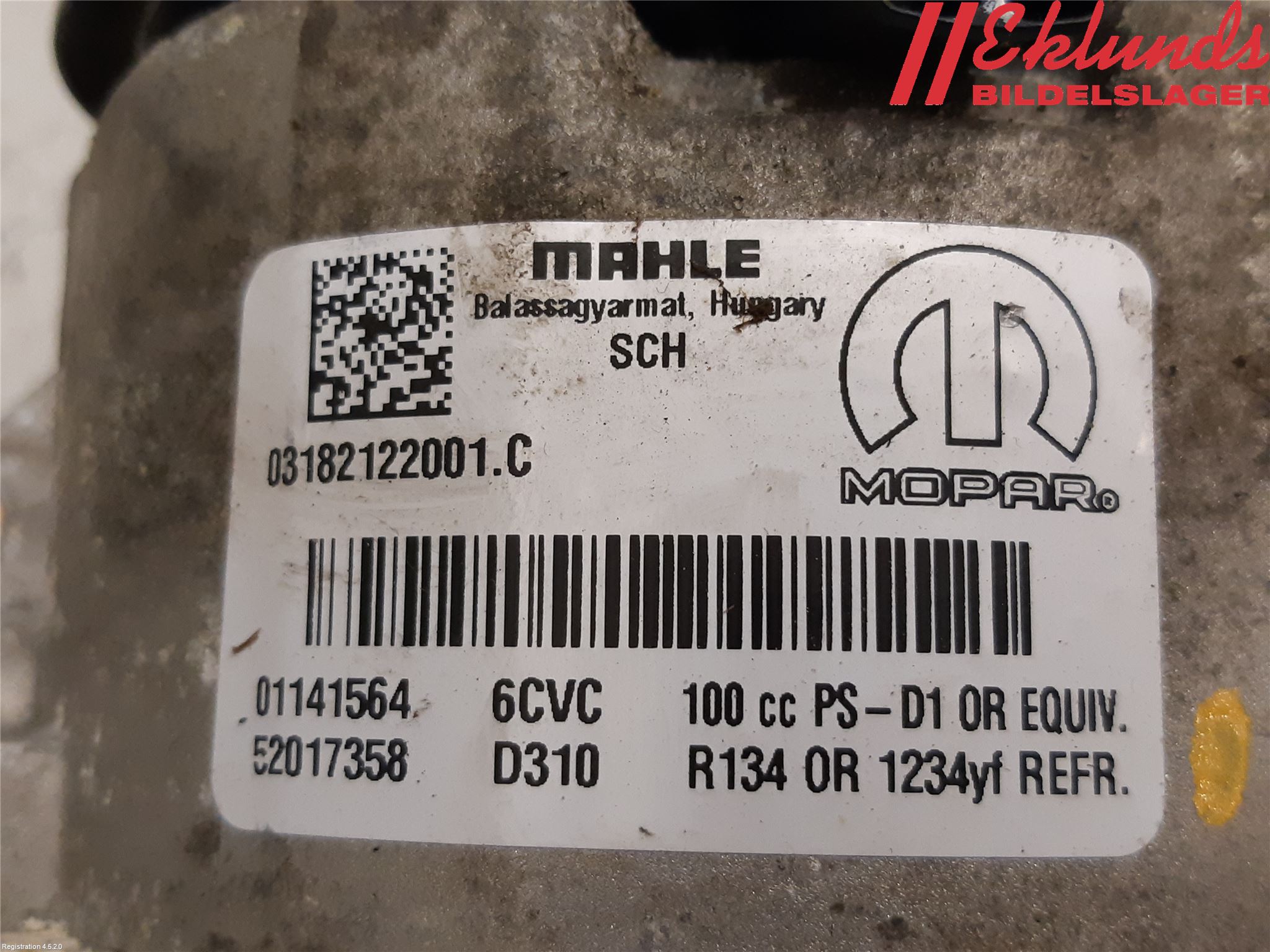 Fiat DOBLO CARGO Ac Kompressor