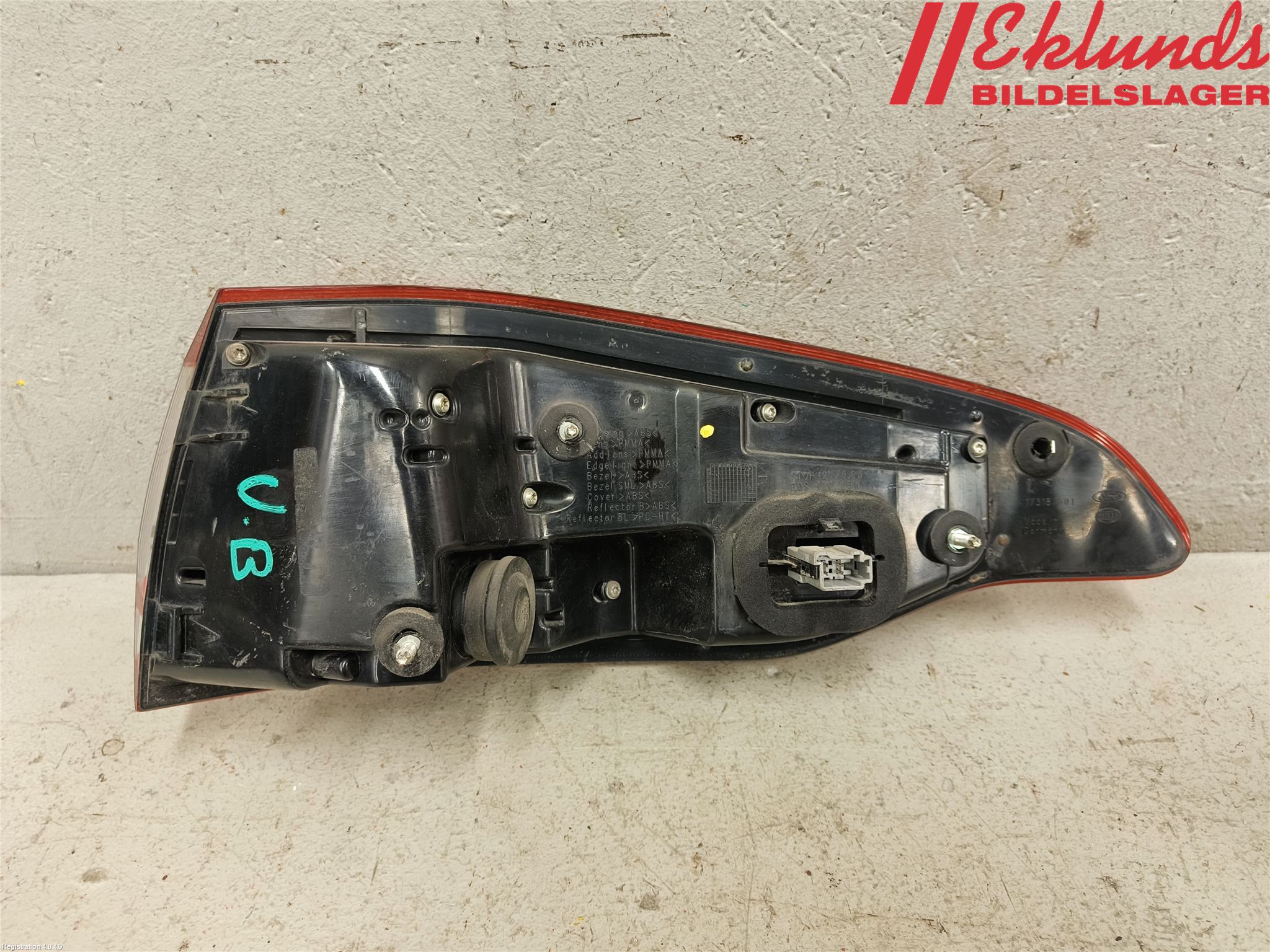 Ford S-MAX 06-15 Bakljus Vänster