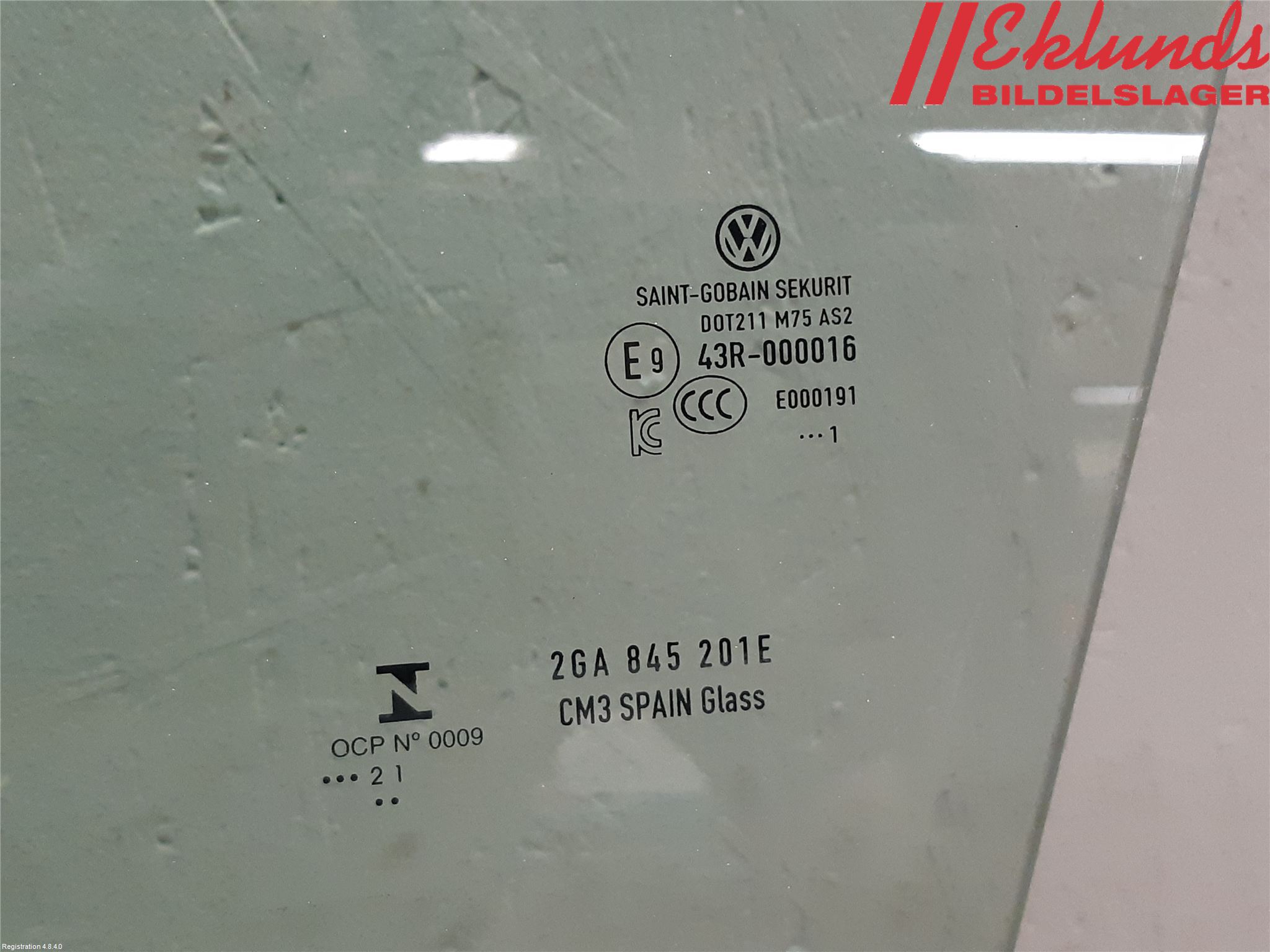 Volkswagen VW T-ROC 18- Dörruta Fram Vänster