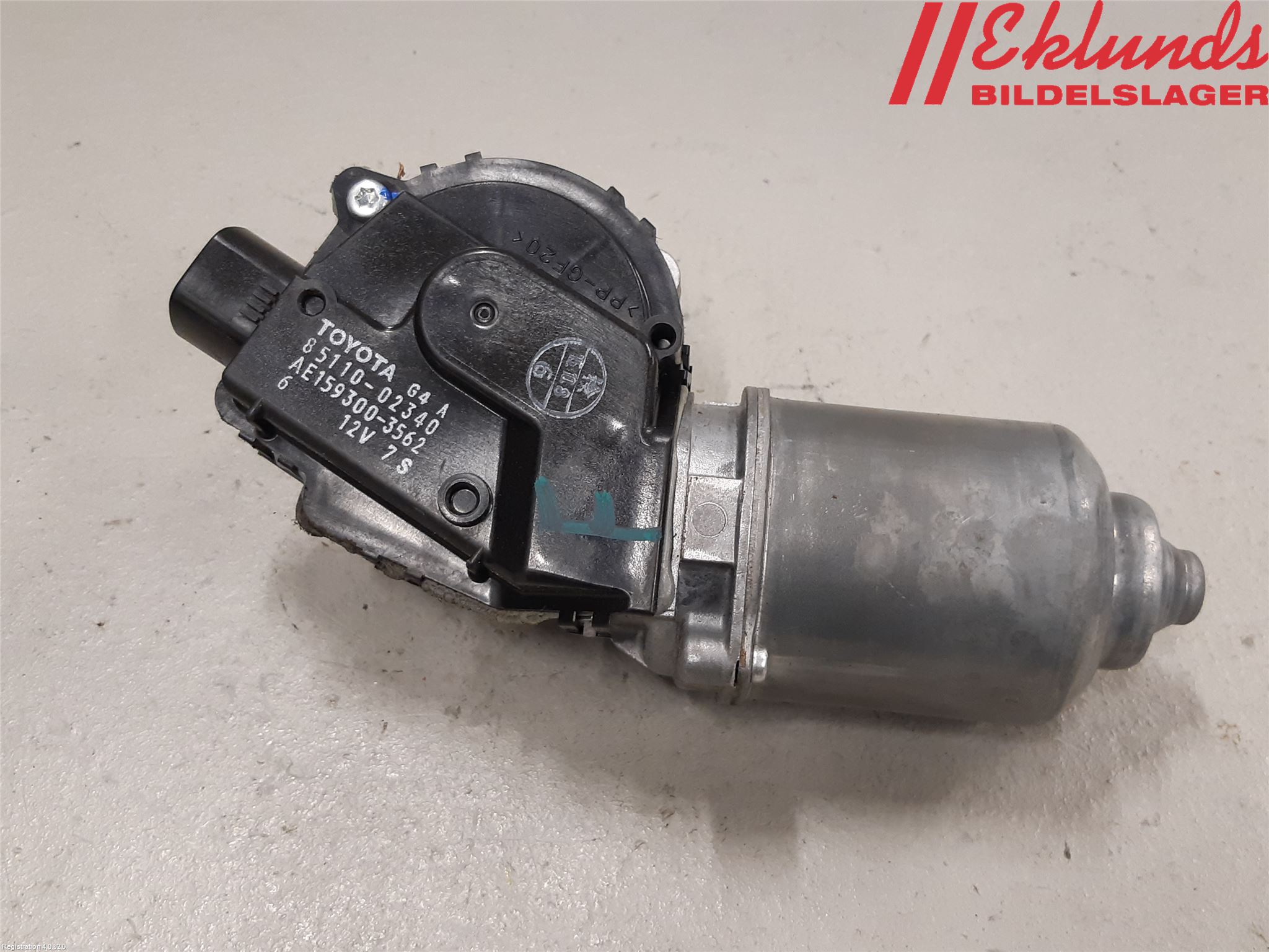 Toyota AURIS 13-19 Torkarmotor Vindruta