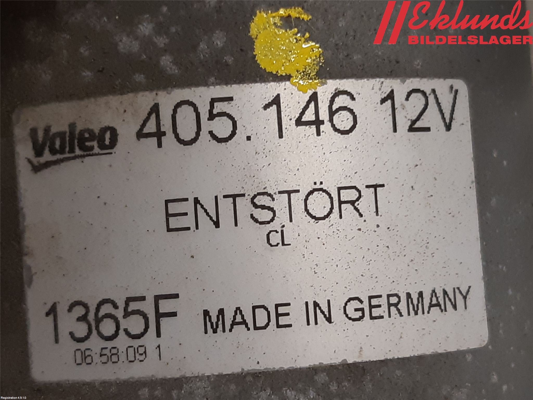 Mercedes-Benz MB SPRINTER (W906) 06-18 Torkarmotor Vindruta