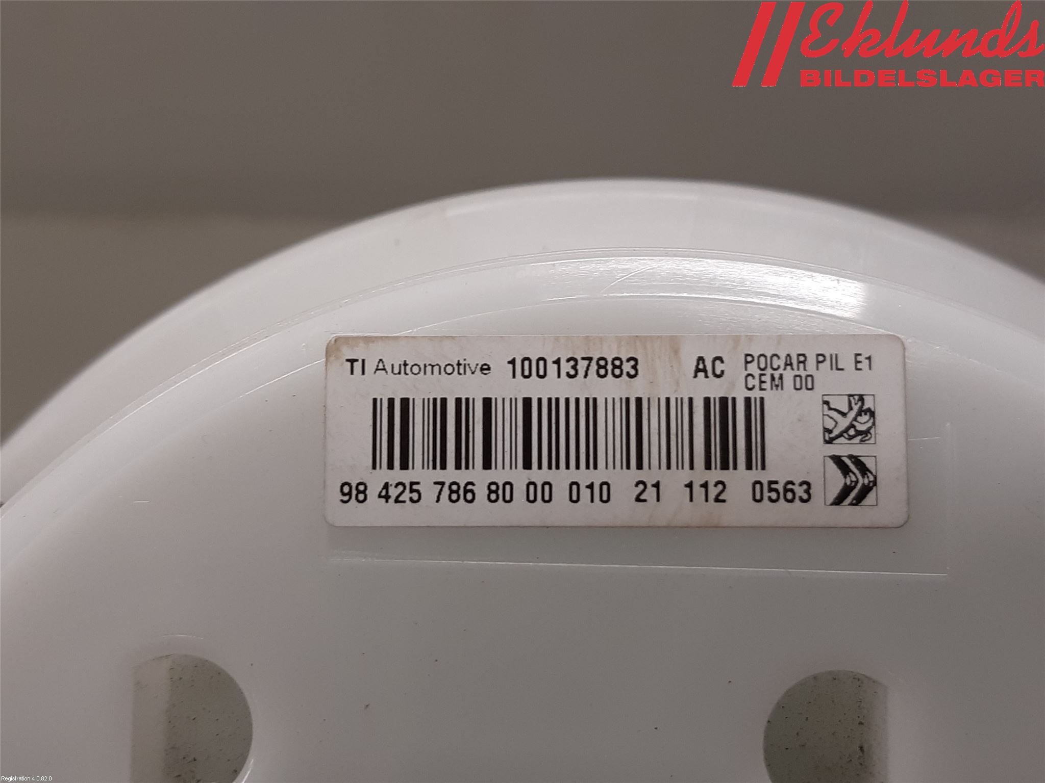 Peugeot 2008 13-20 Bränslepump El