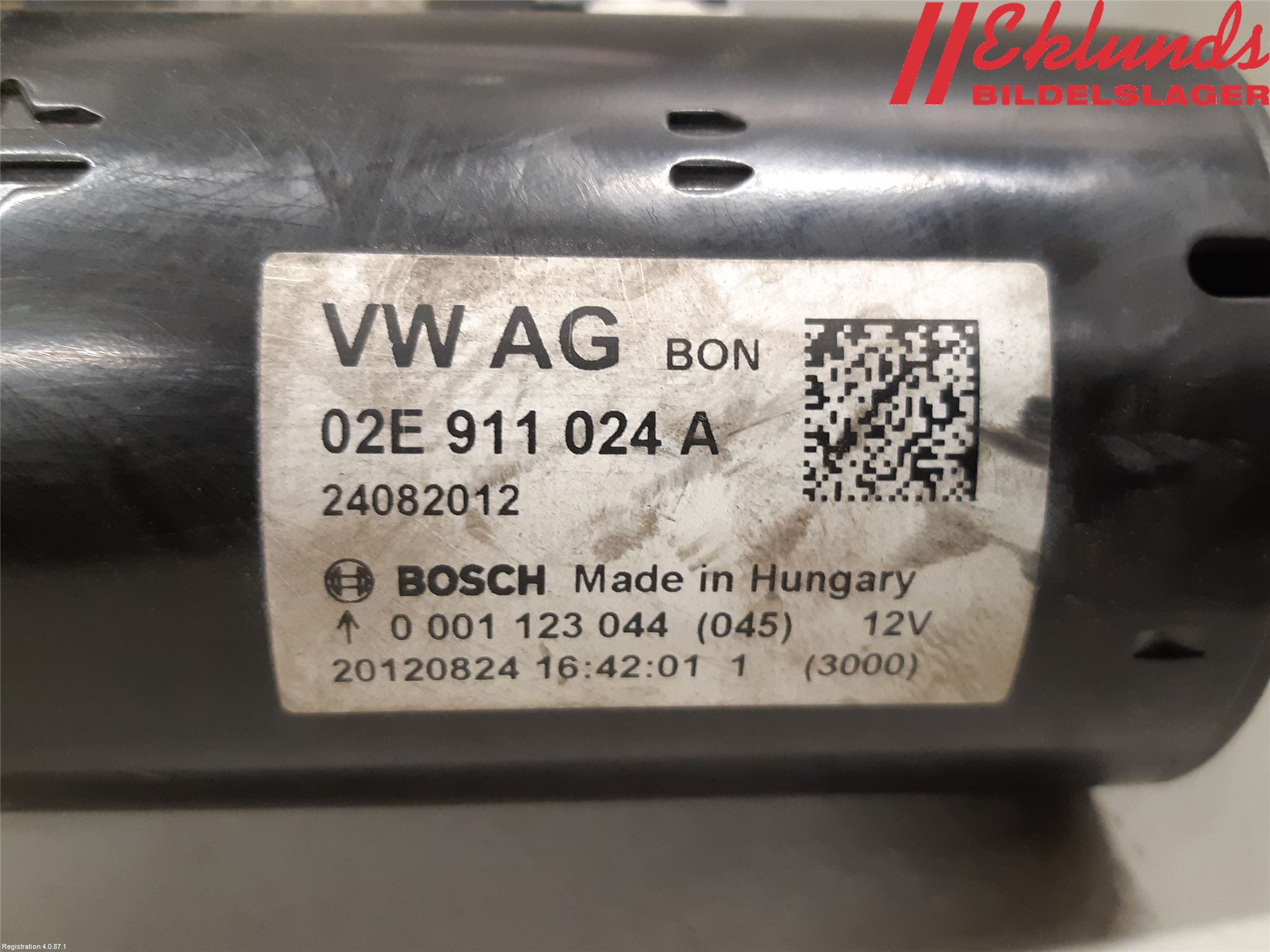 Skoda SUPERB 09-15 Startmotor Diesel