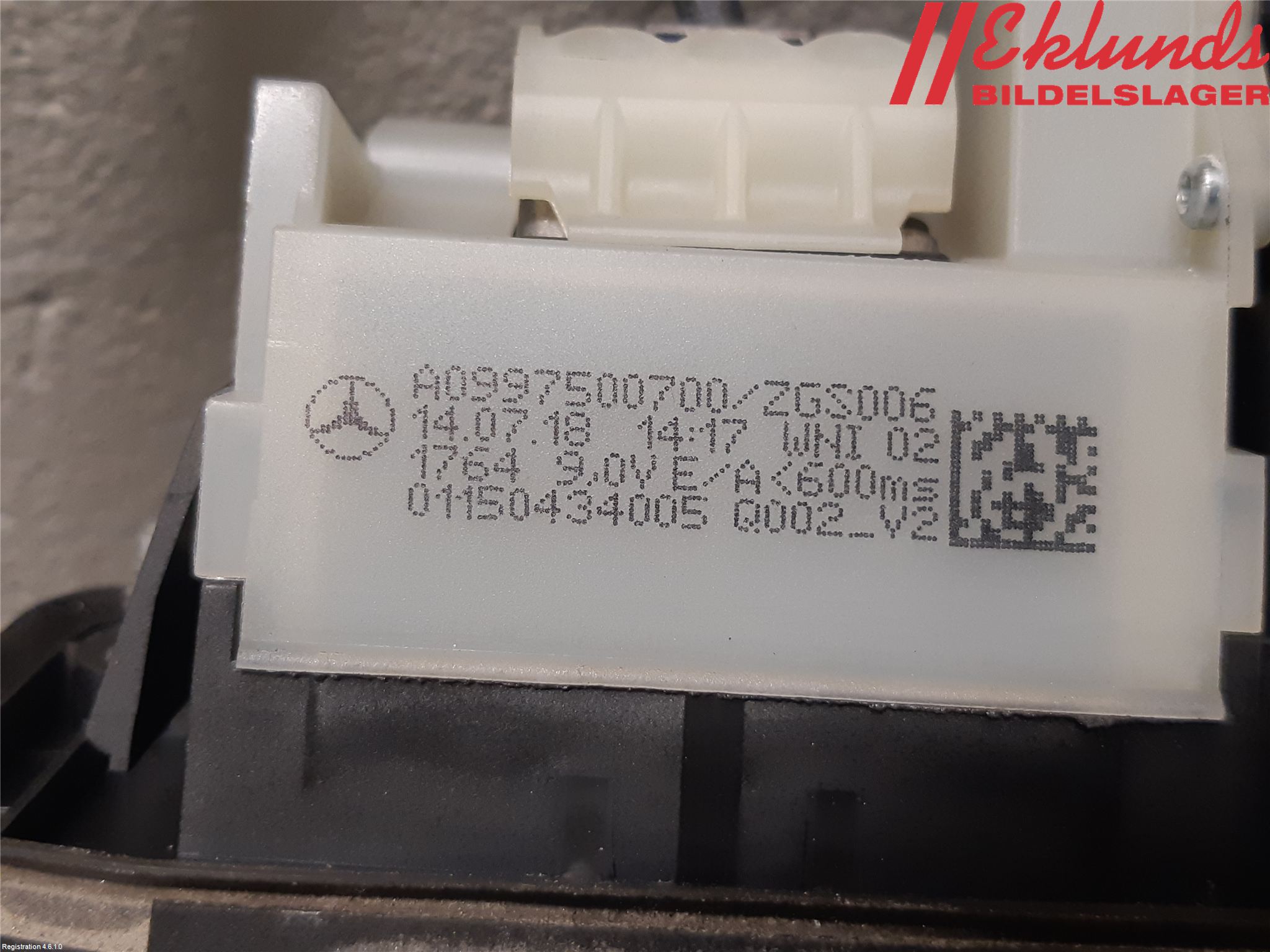 Mercedes-Benz MB C-KLASS (W205) 14-21 Parkeringshjälp Kamera