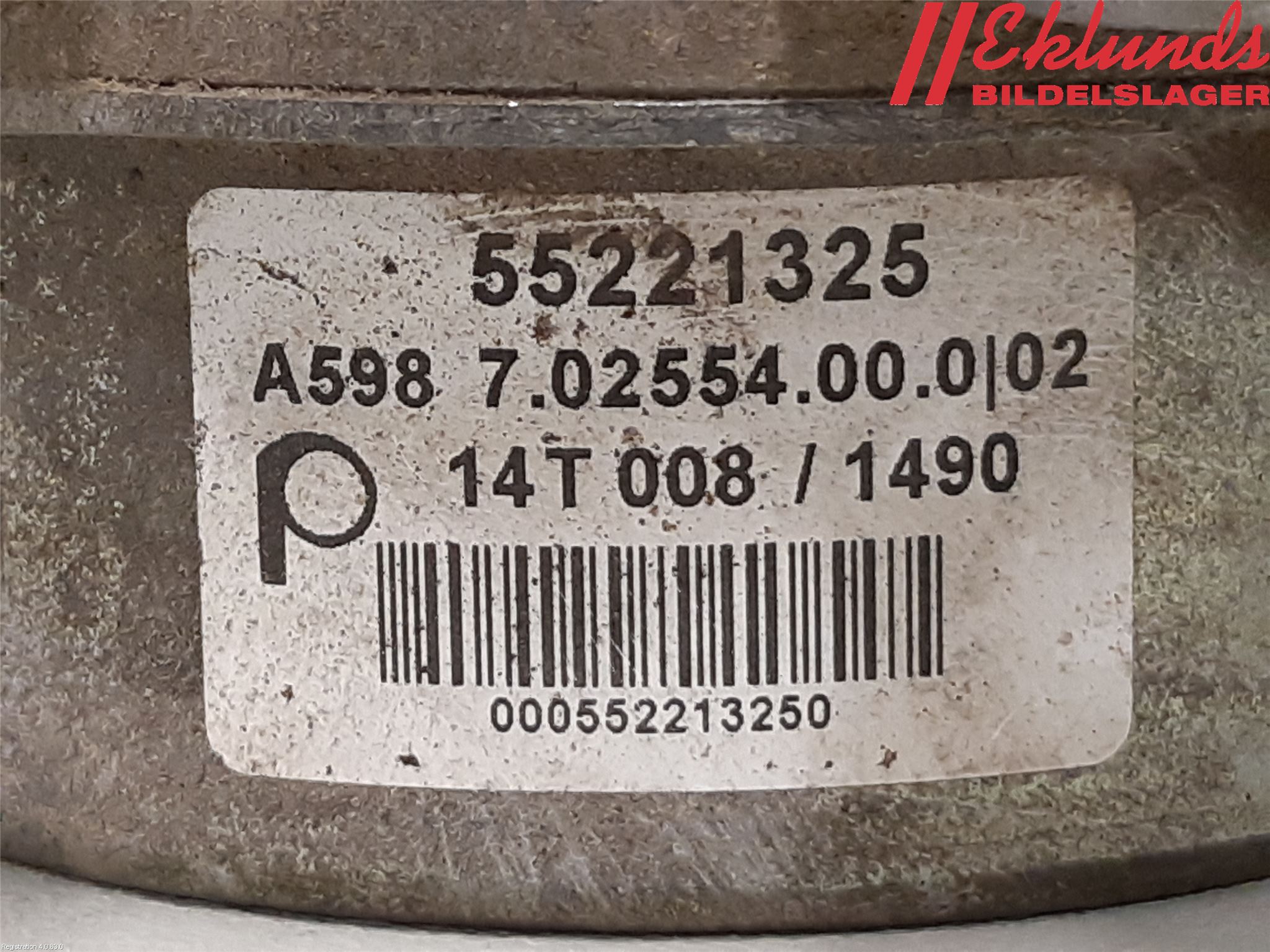 Fiat FREEMONT Vakuumpump