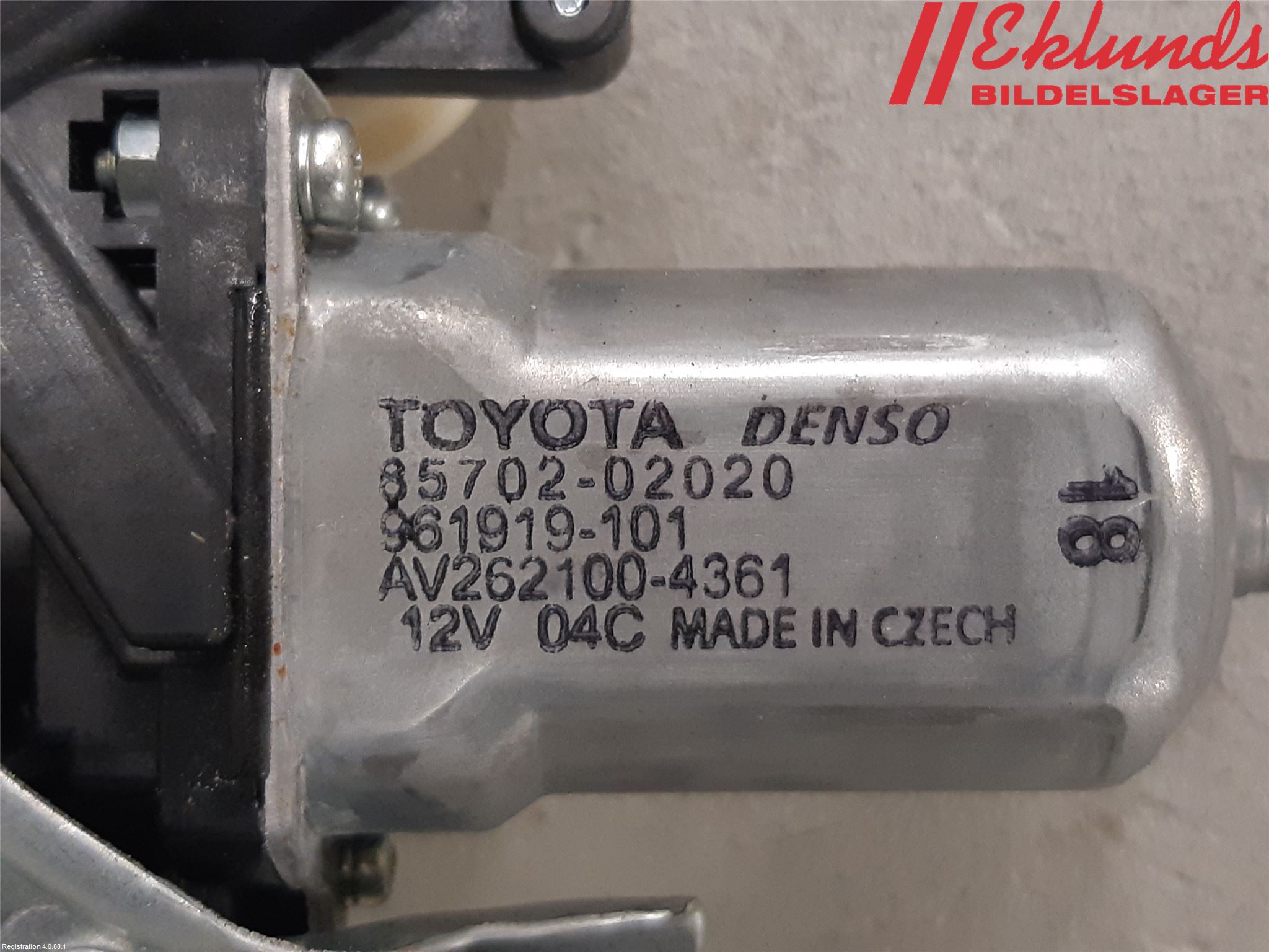 Toyota YARIS XP130 15-20 Fönsterhiss El Kompl