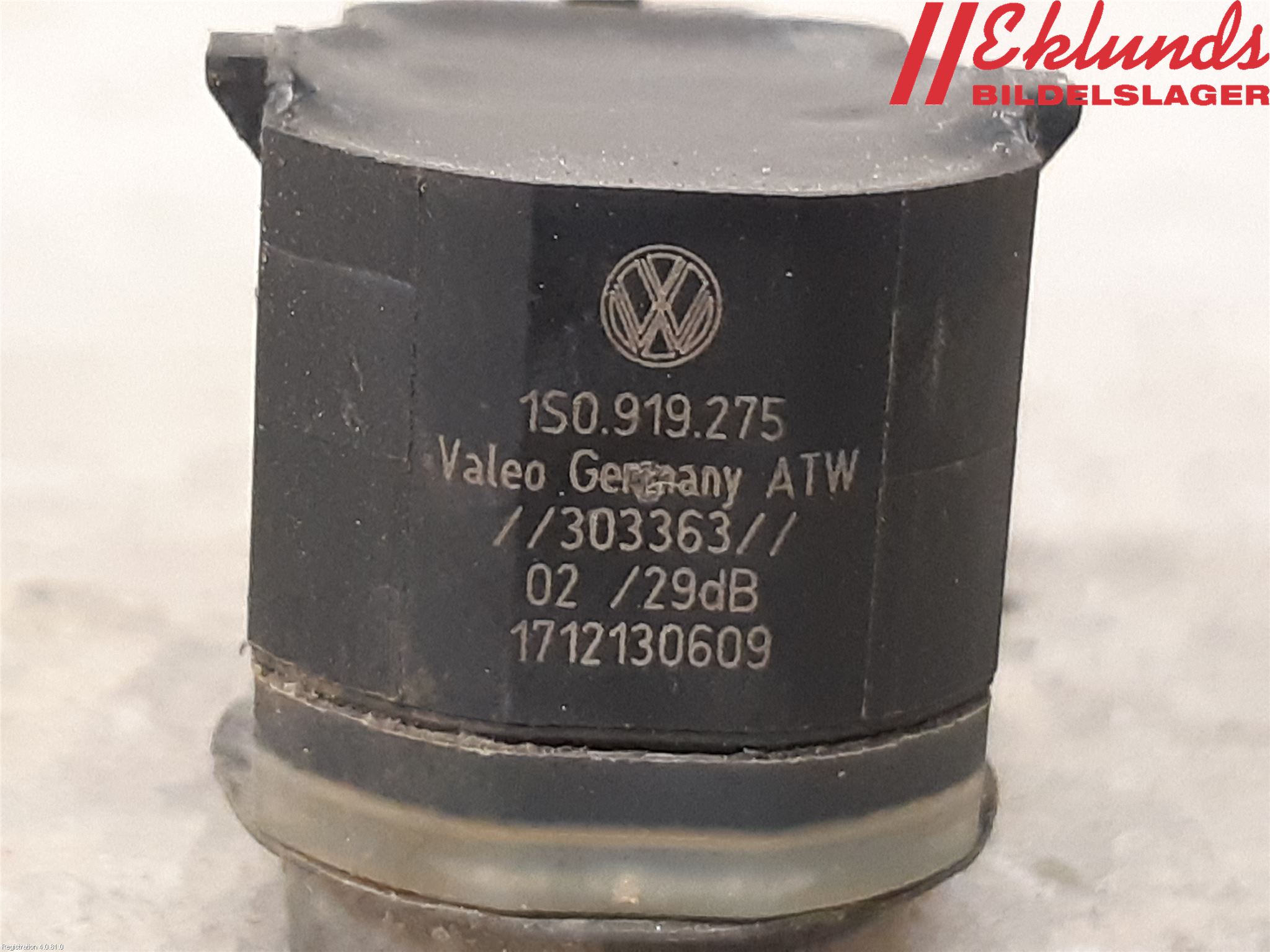 Volkswagen VW TOUAREG 7P 11-18 Parkeringshjälp Backsensor