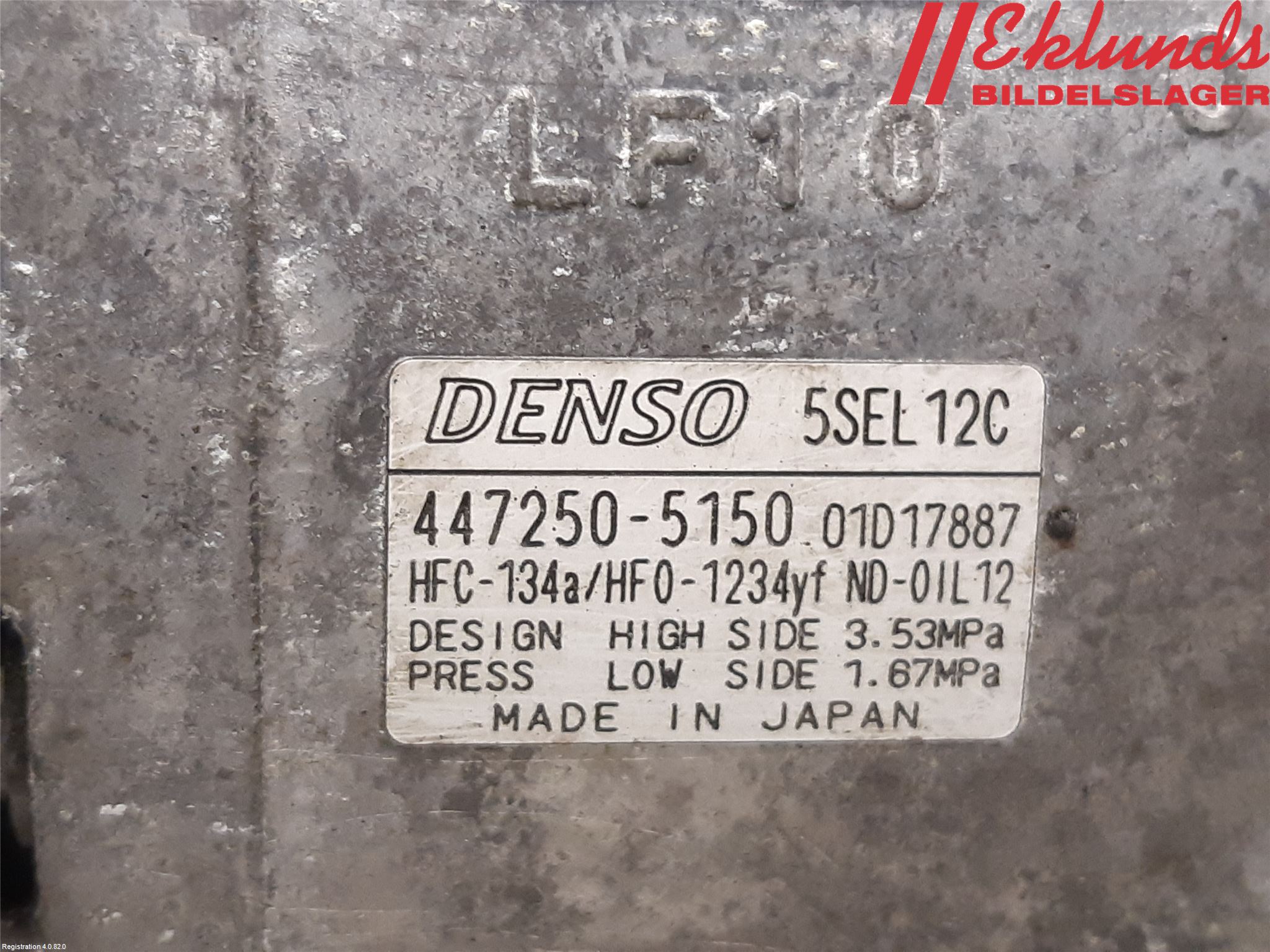 Peugeot 208/E-208 20- Ac Kompressor