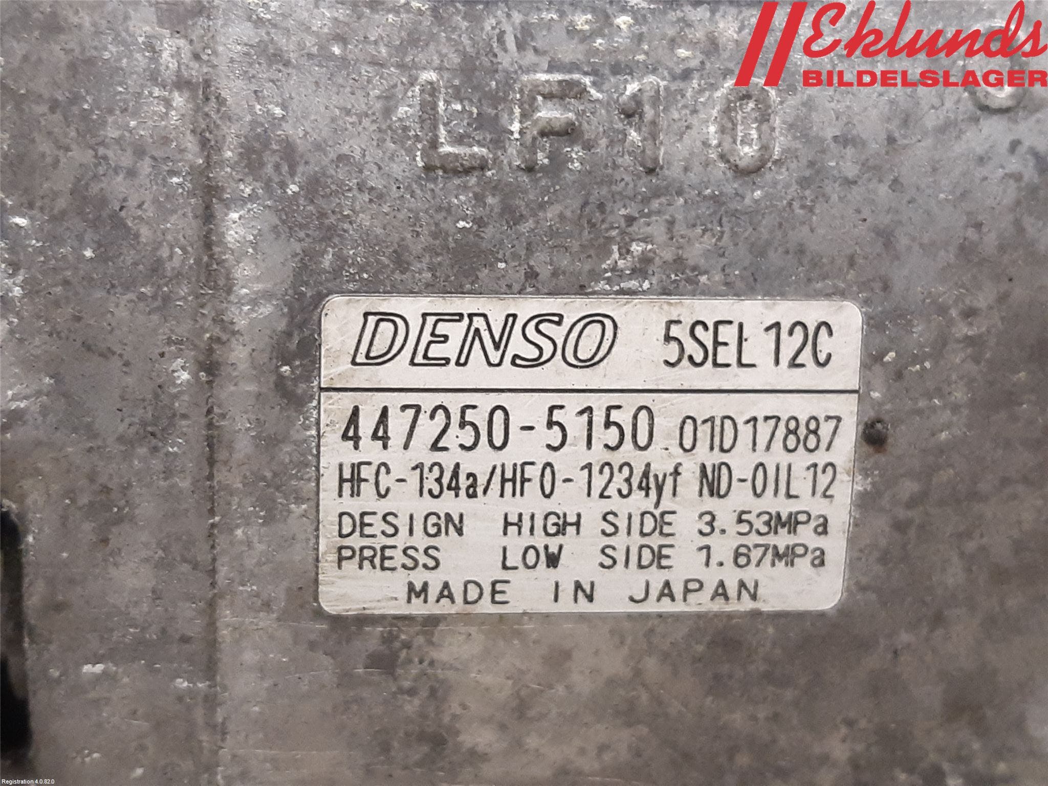 Peugeot 208/E-208 20- Ac Kompressor