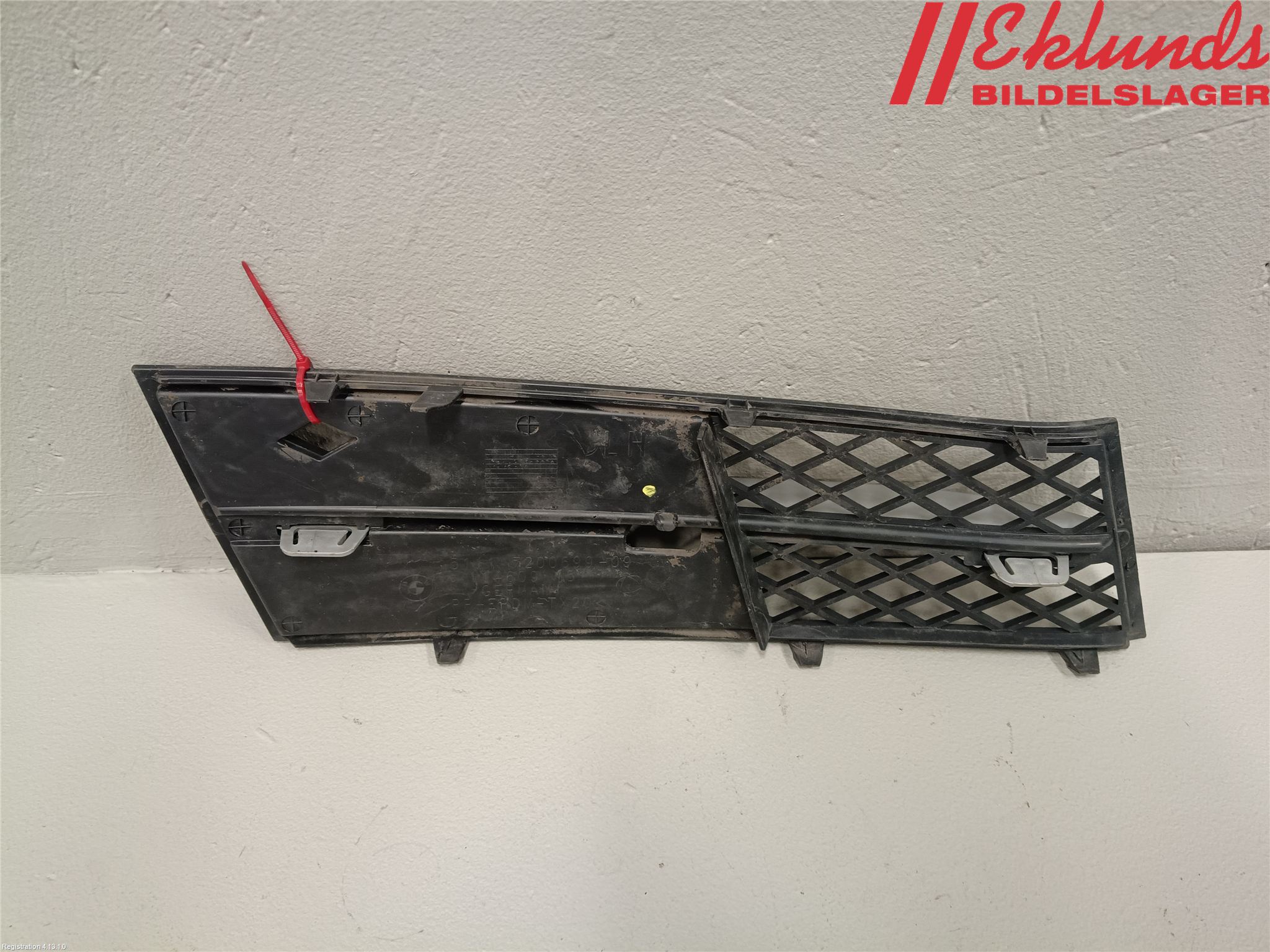 BMW 5 F10/F11/F18 09-17 Stöt Utfyllnad-List-Grill