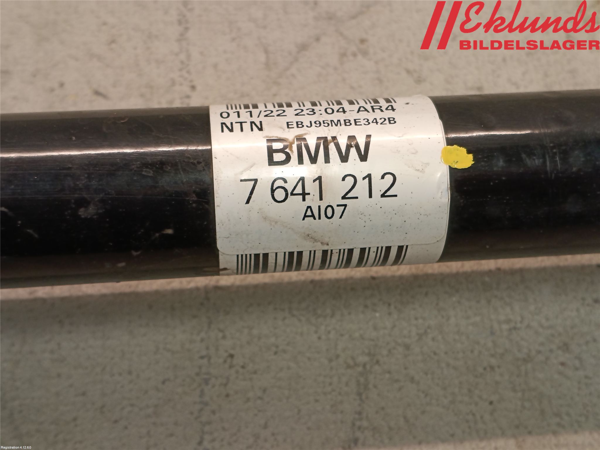 BMW i3 I01 13-22 Drivaxel Bak Höger