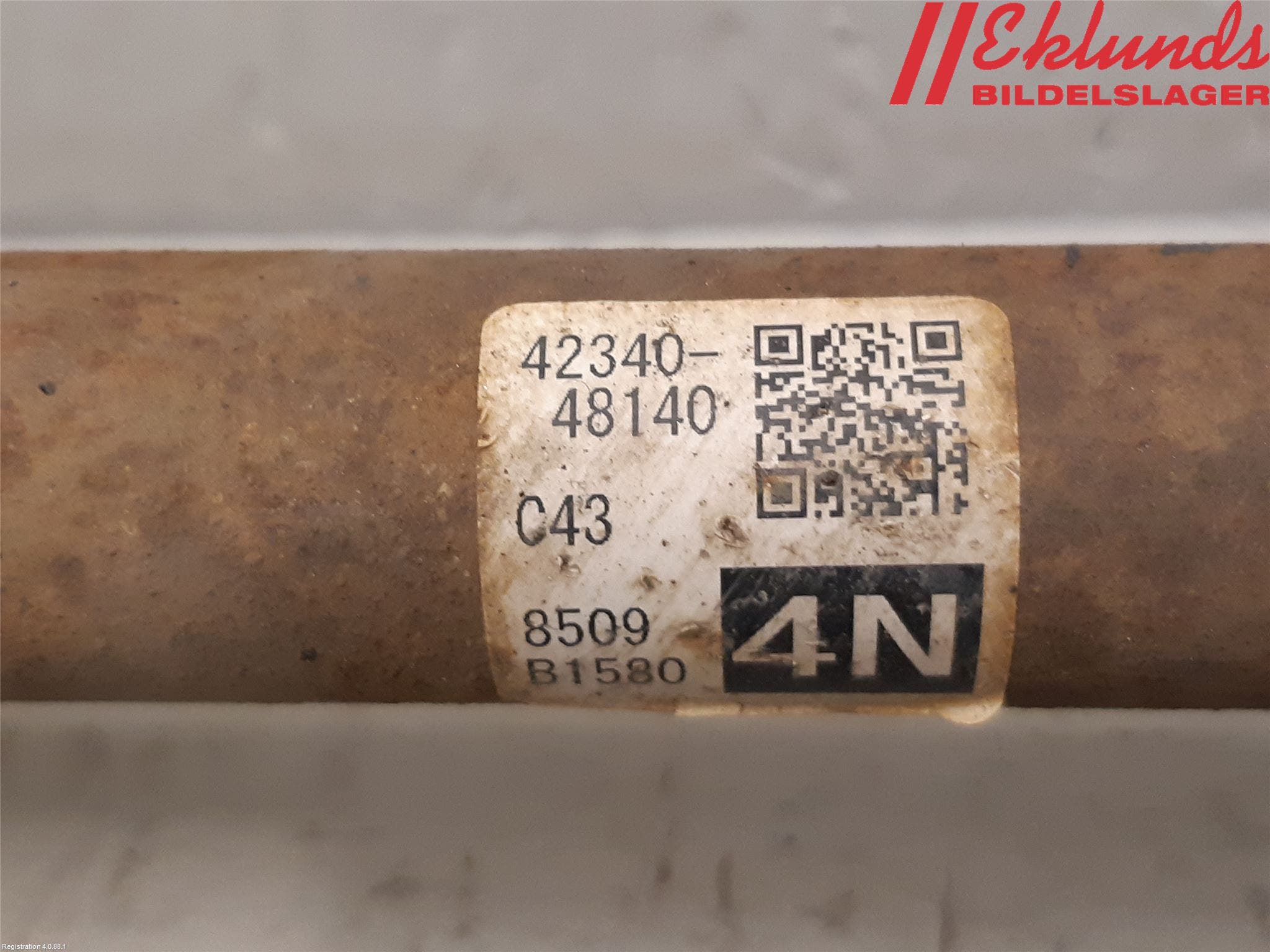 Lexus RX AL20 16-22 Drivaxel Bak Höger