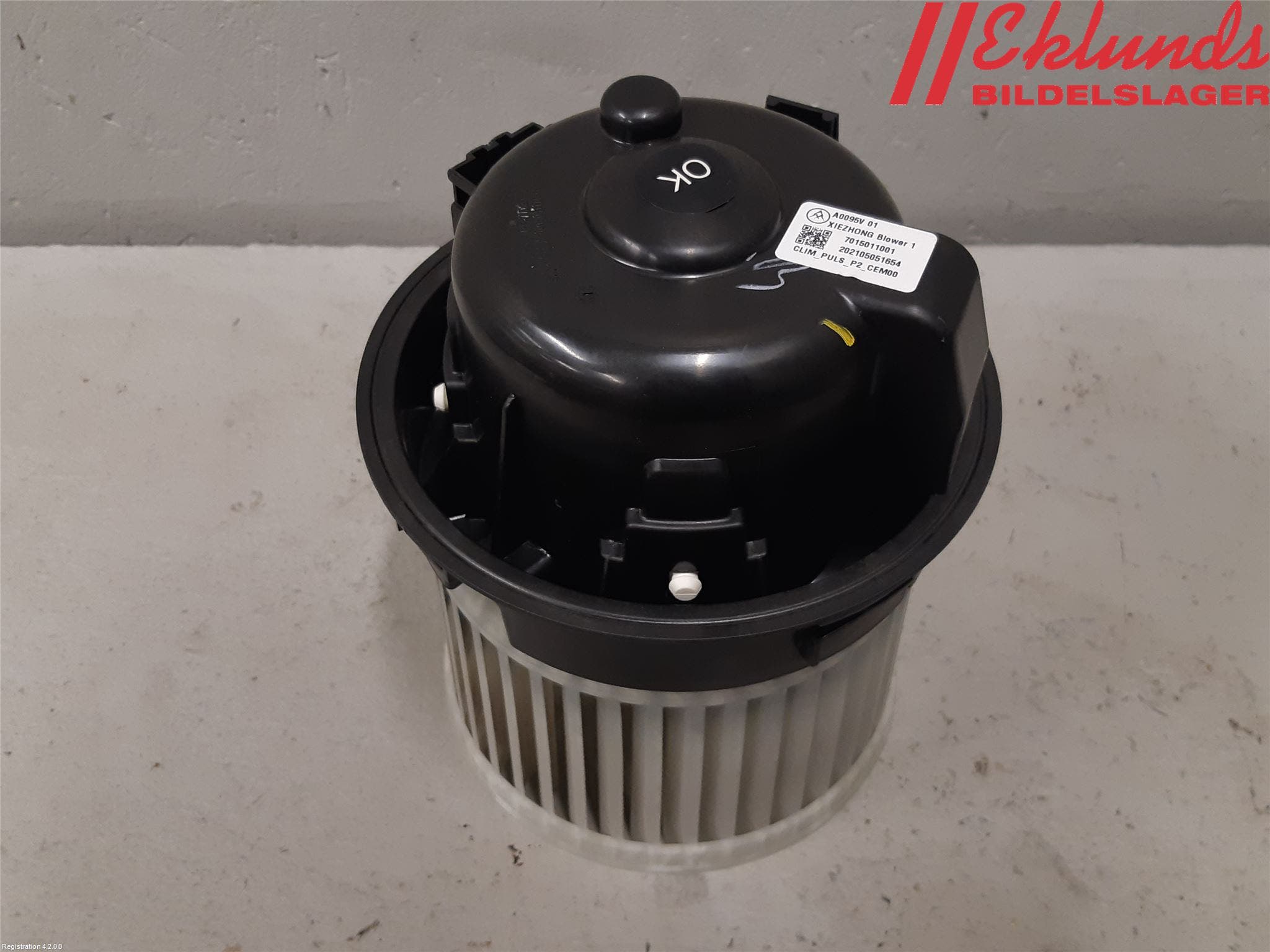 Peugeot 2008/E-2008 20- Värmefläkt