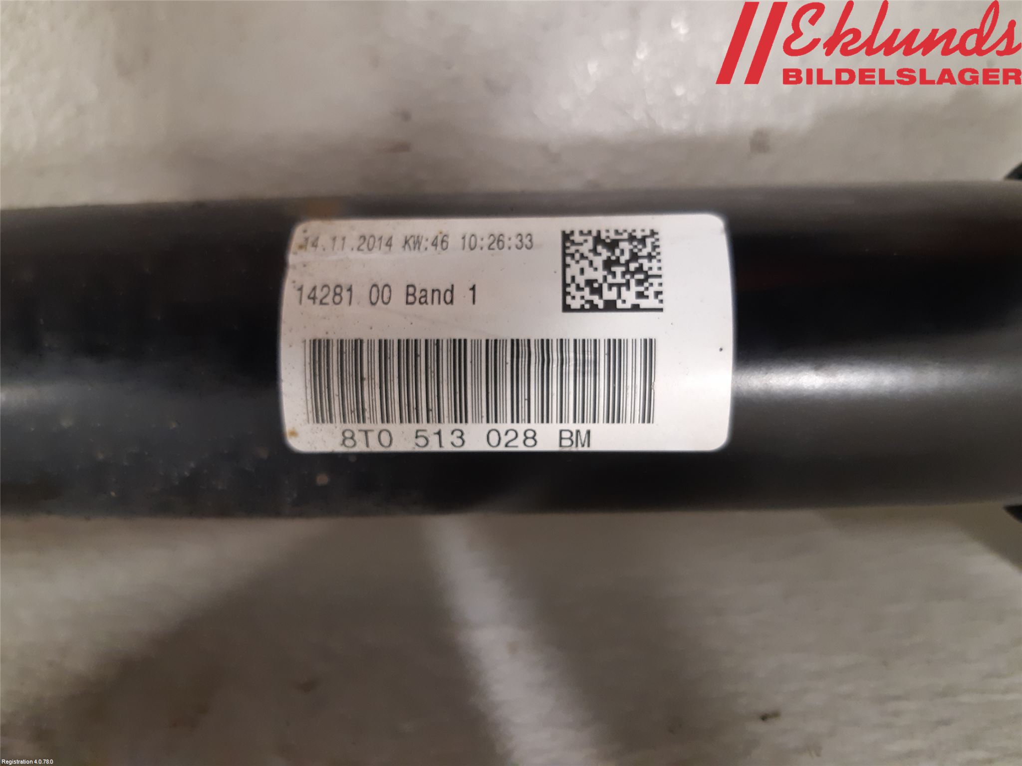 Audi A4 12-15 Stötdämpare Bak