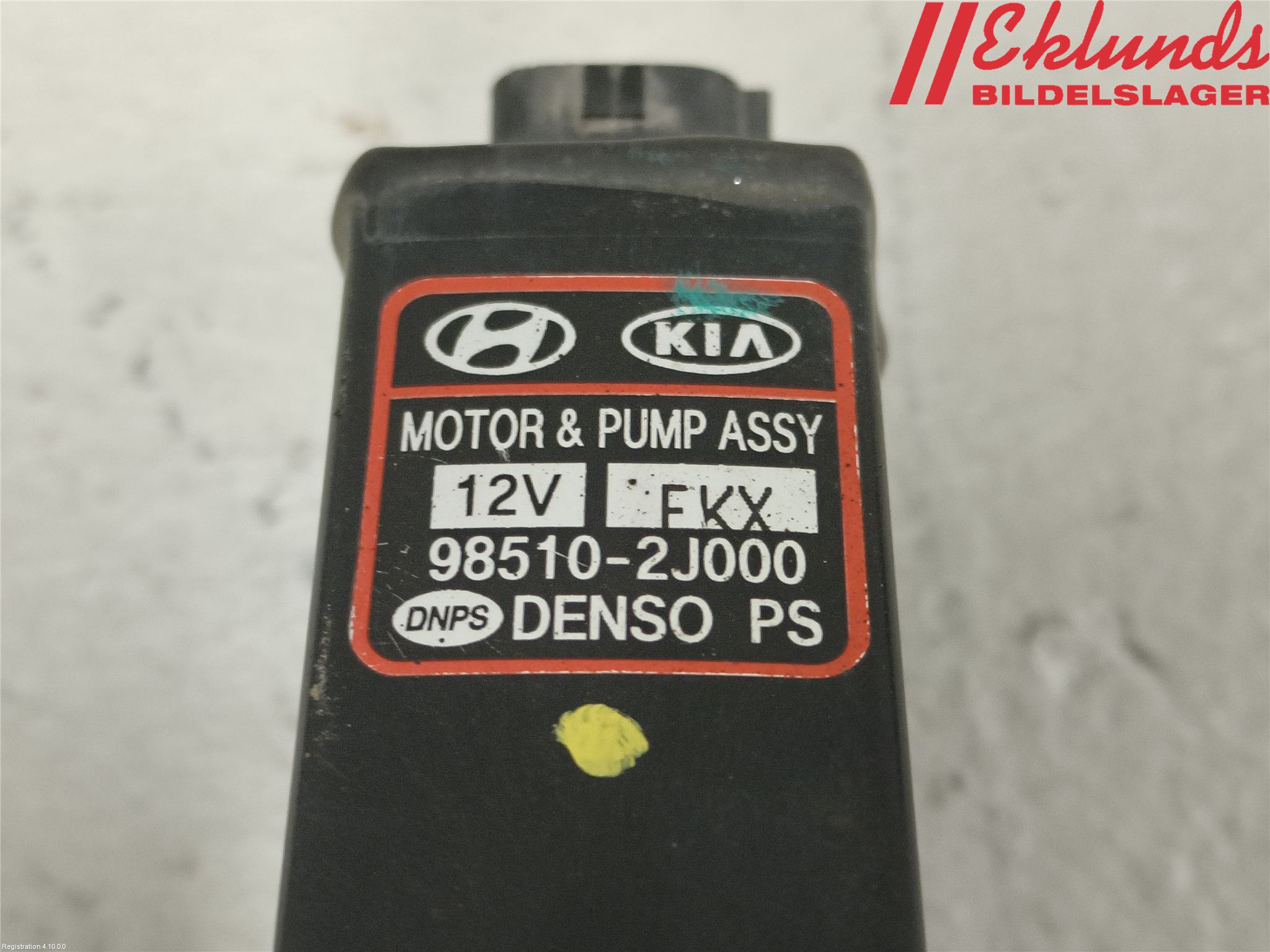 Hyundai SANTA FE  06-12 Spolarpump Vindruta