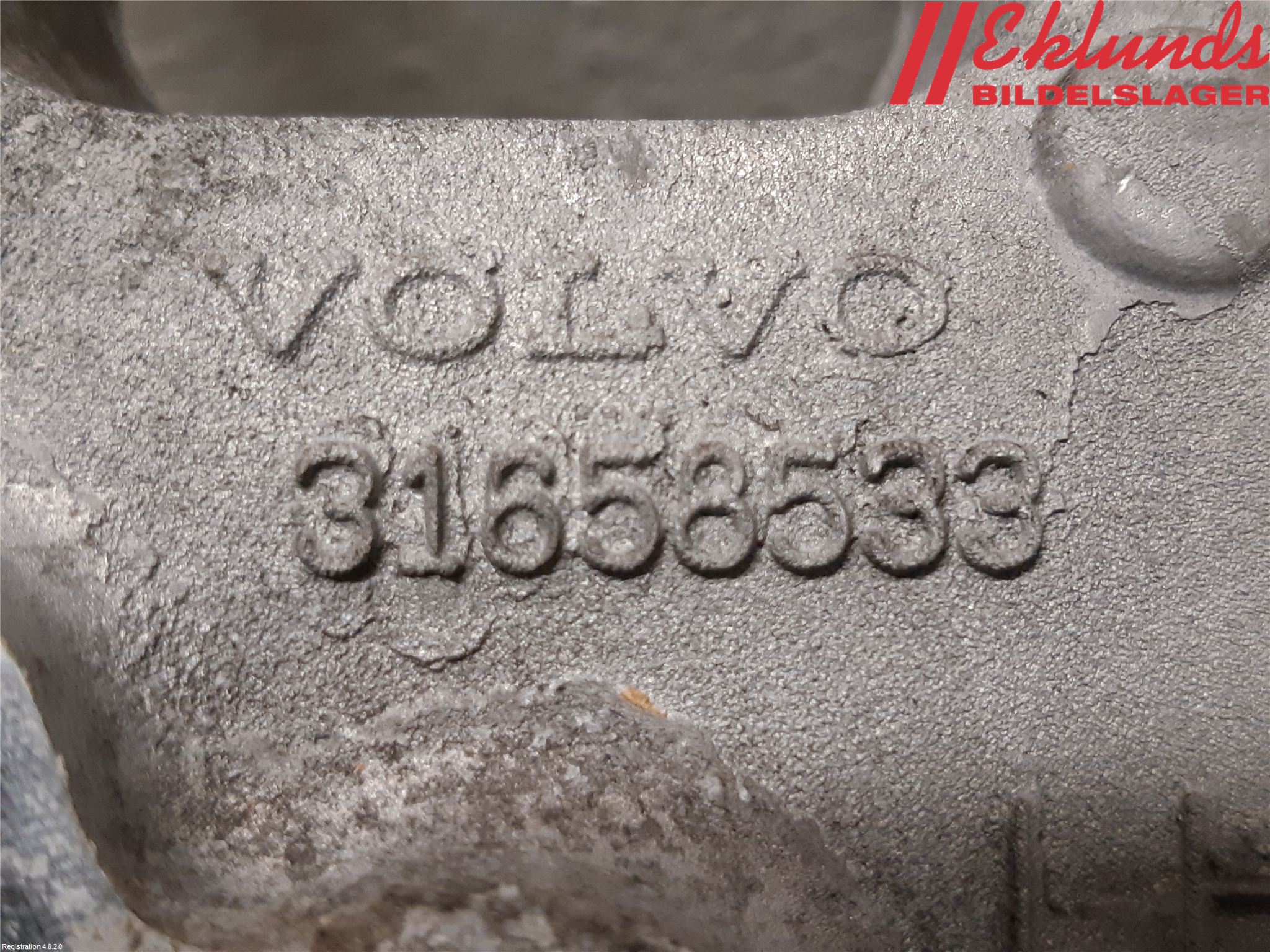 Volvo XC90/RECHARGE 16- Styrspindel Lagerhus Vä