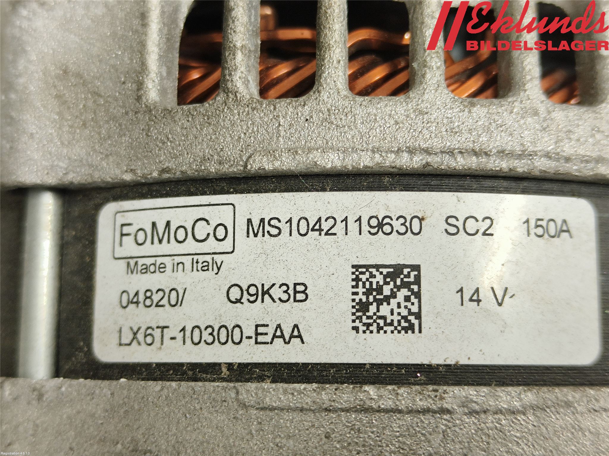 Ford FOCUS 19- Generator