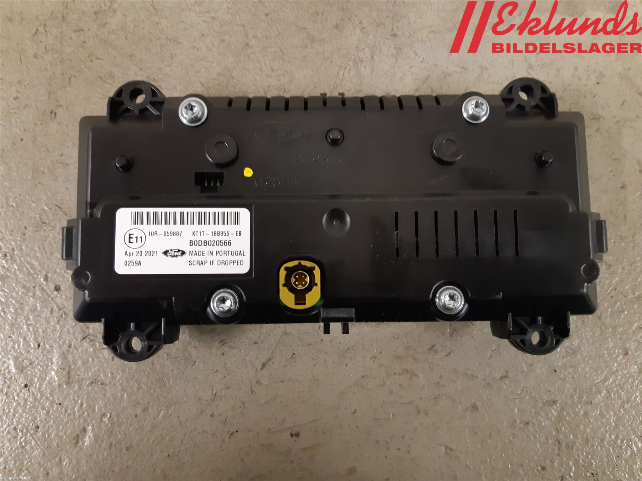 Ford TRANSIT/TOURNEO CONNECT 13-22 Multifunktionsdisplay