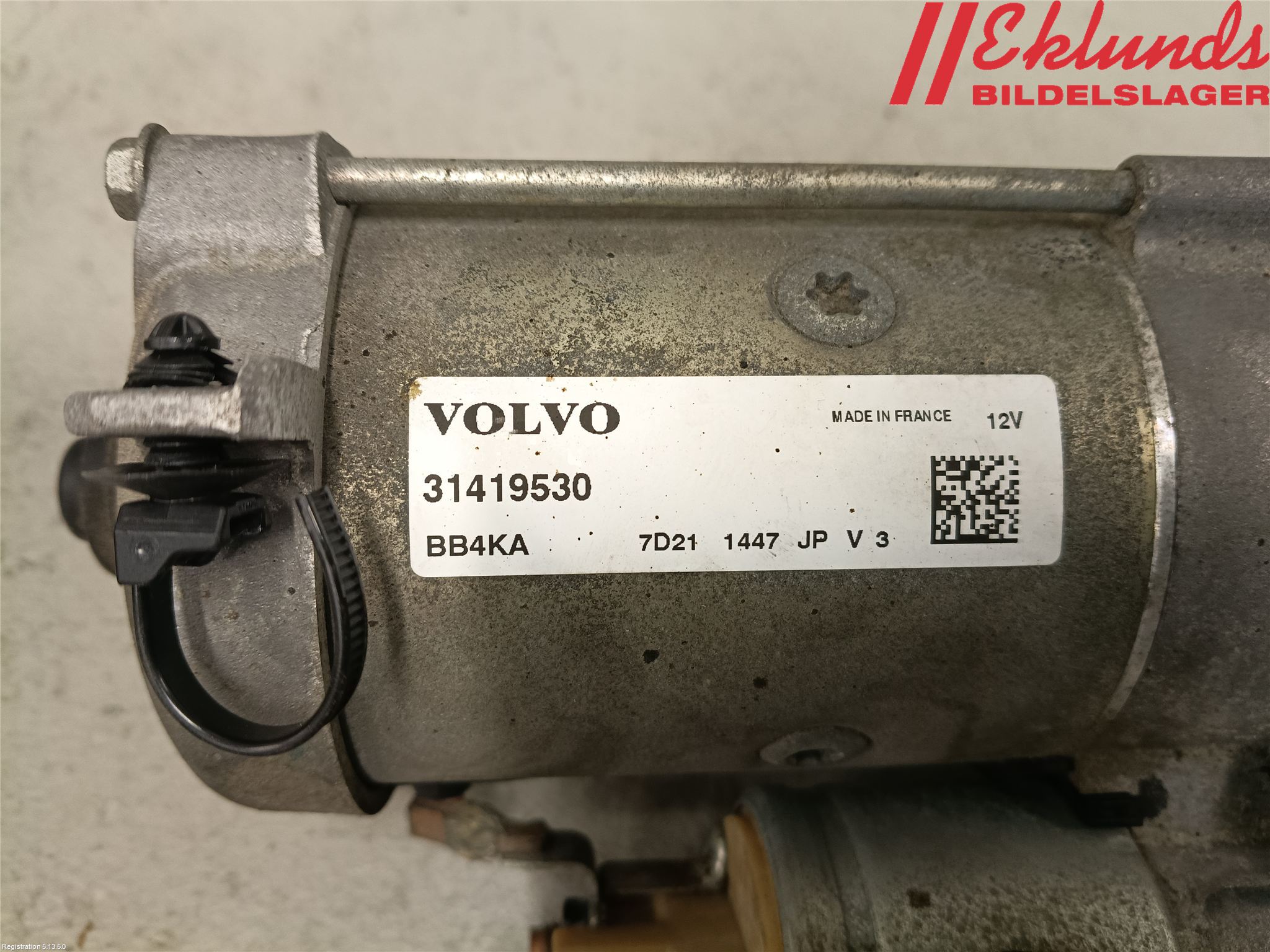 Volvo V40 12-19 Startmotor Diesel