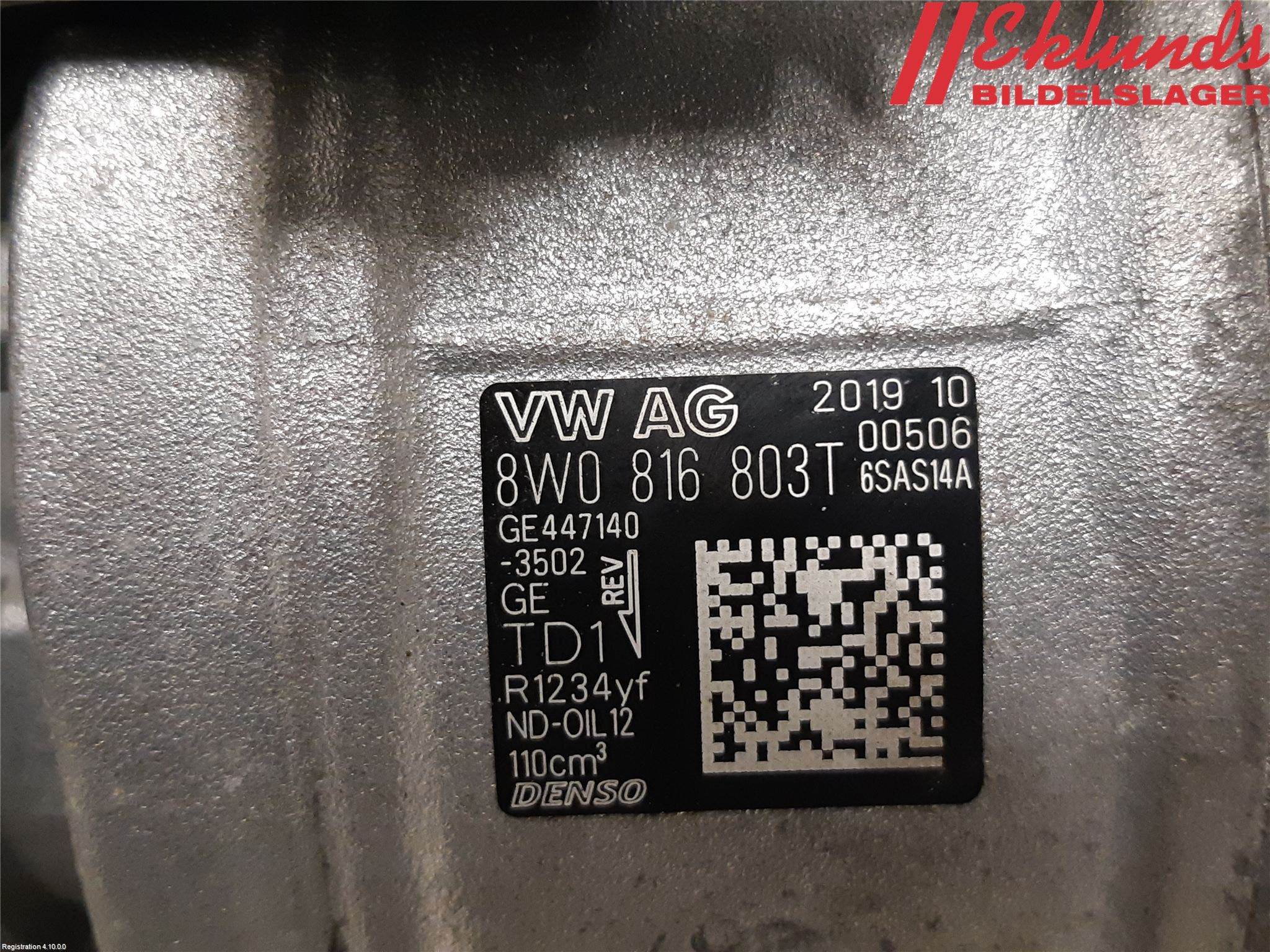 Audi A4/S4 B9 20- Ac Kompressor