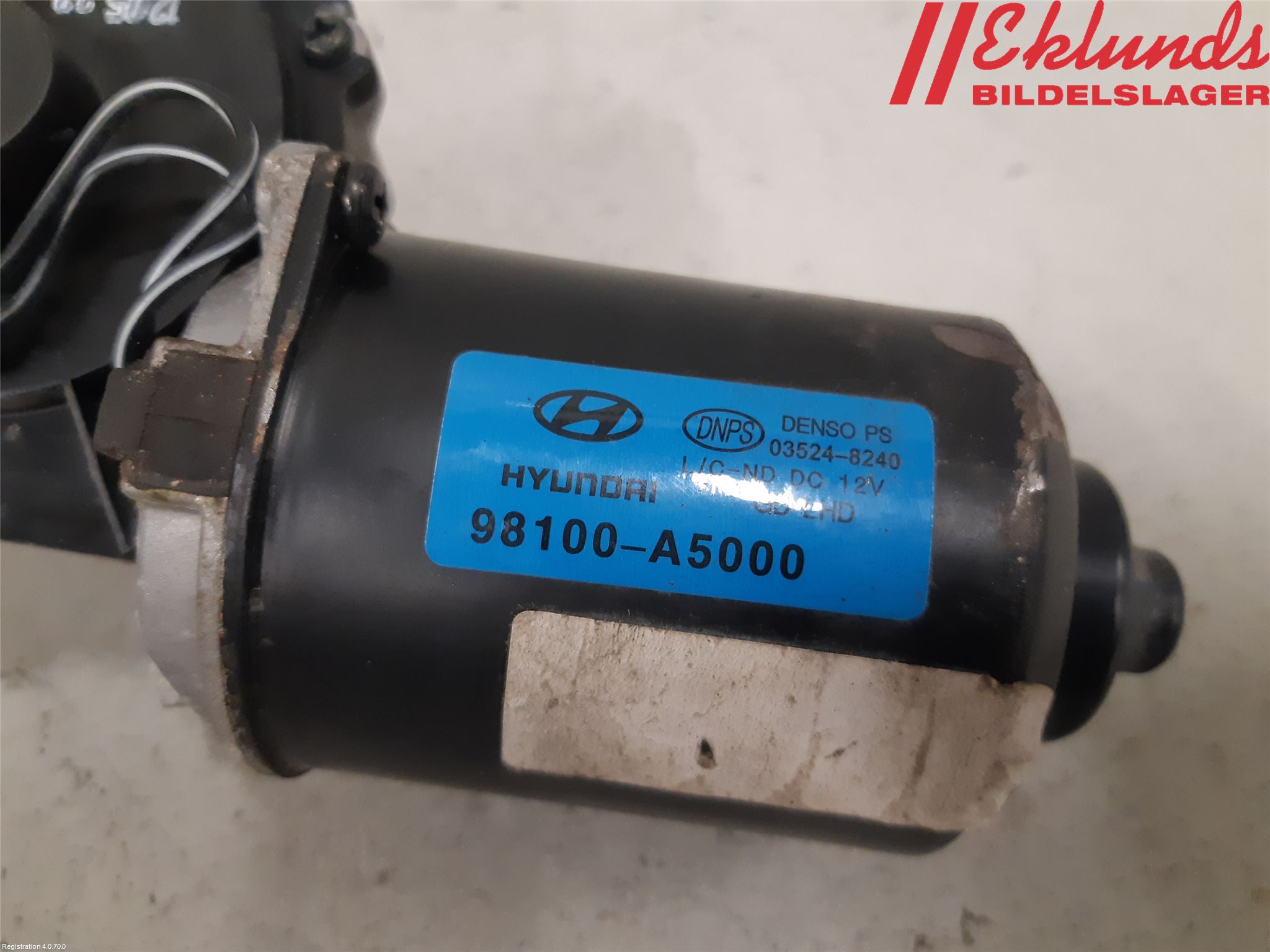 Hyundai i30 GD 13-17 Torkarmotor Vindruta
