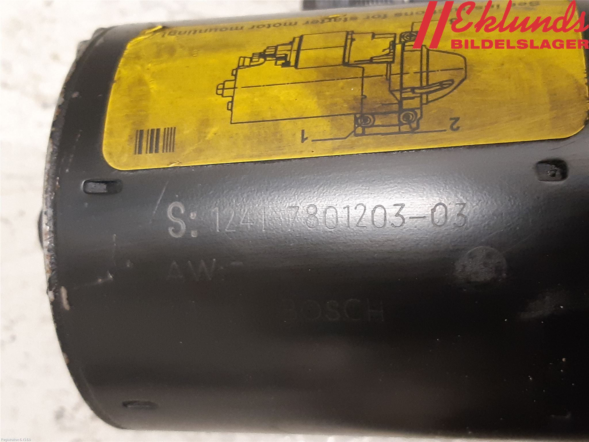BMW 5 GT F07 09-17 Startmotor Diesel