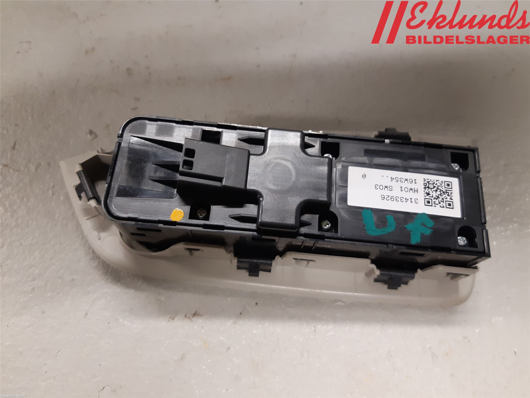 Volvo S90 17->> Strömställare Elhiss