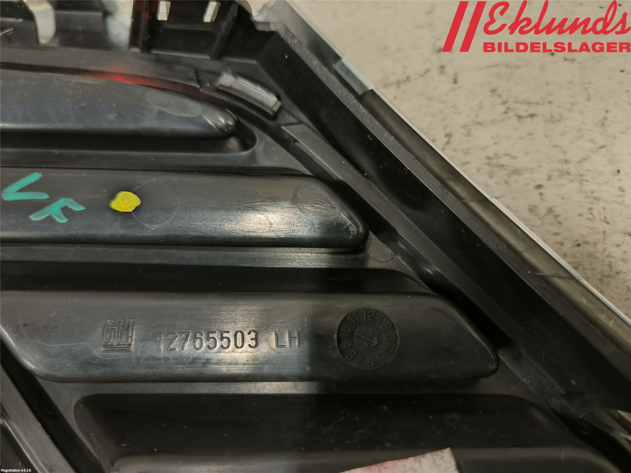 Saab 9-3 VER2/VER3 08-15 Grilldel Vänster