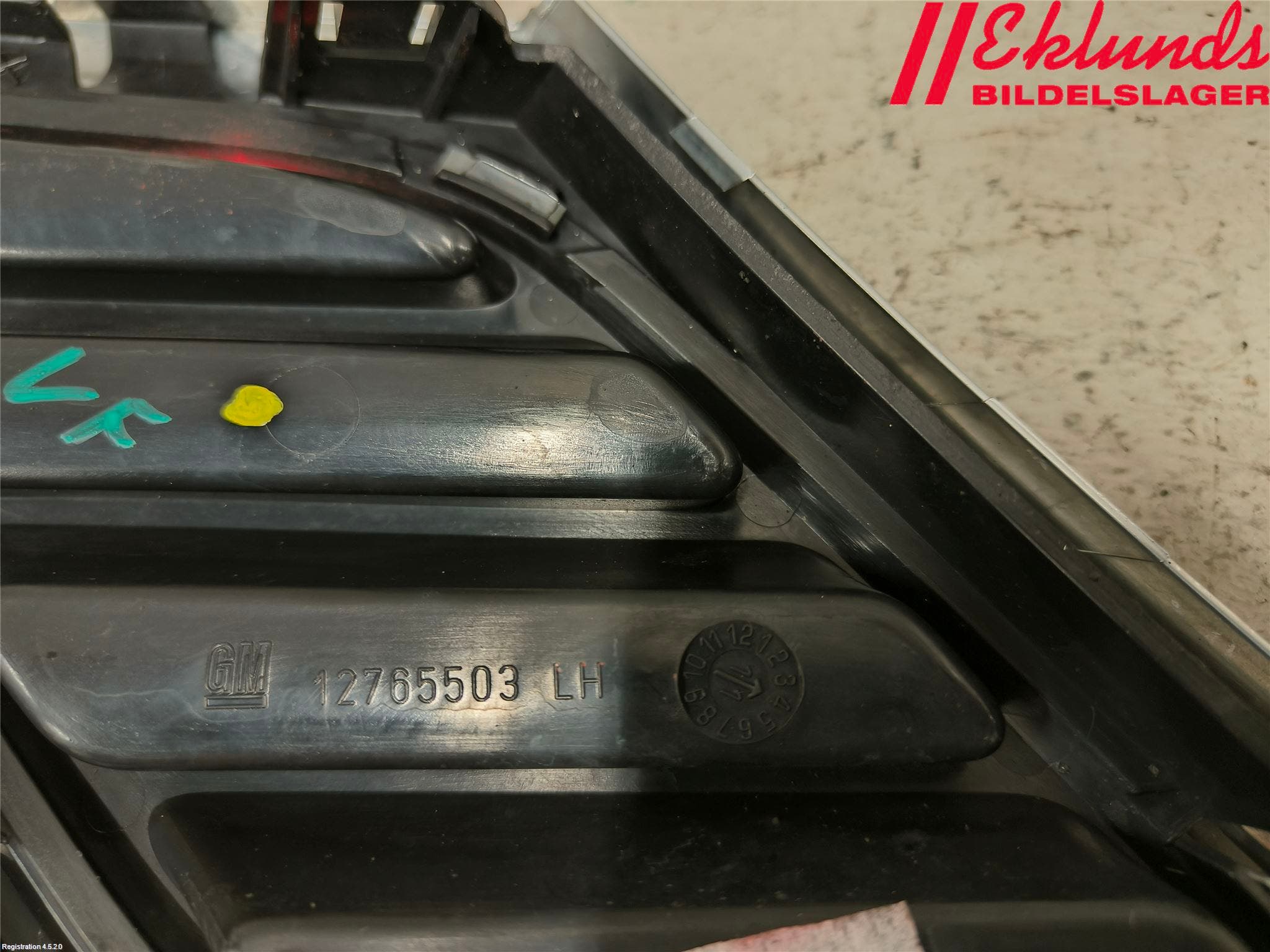 Saab 9-3 VER2/VER3 08-15 Grilldel Vänster