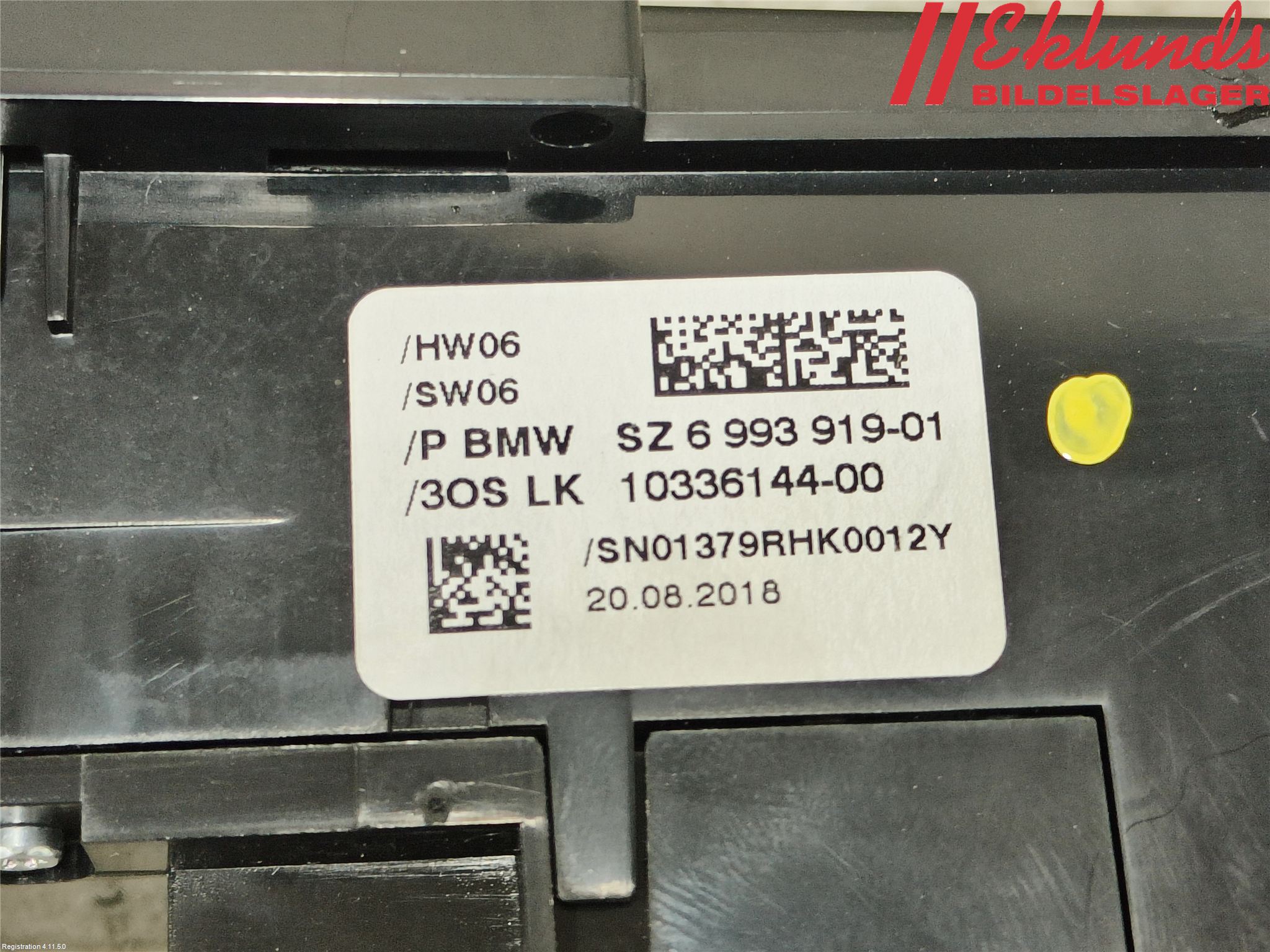 BMW 5 G30/G31/F90 17-23 Strömställare Multifunktion